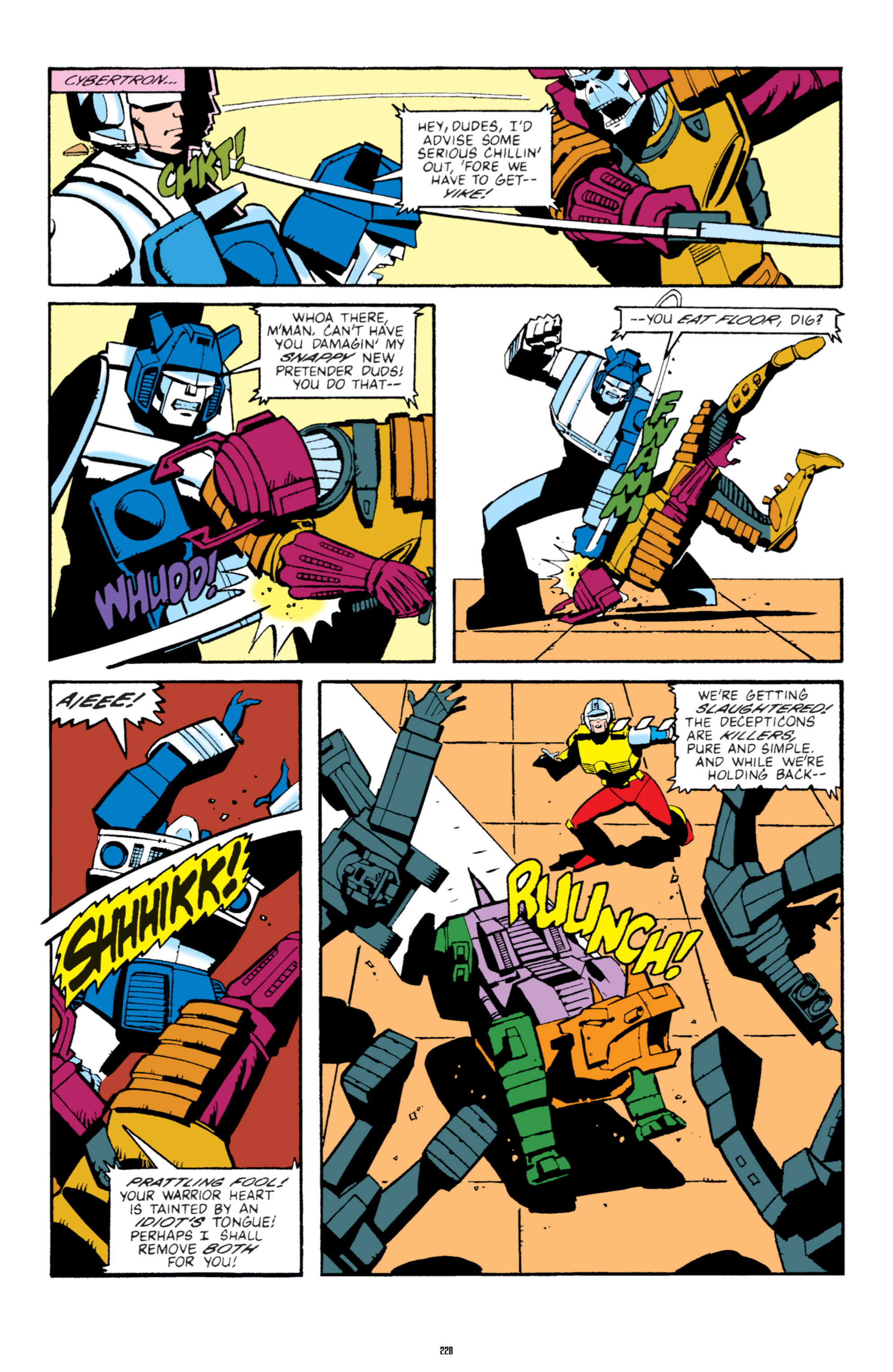 Read online The Transformers Classics comic -  Issue # TPB 5 - 229