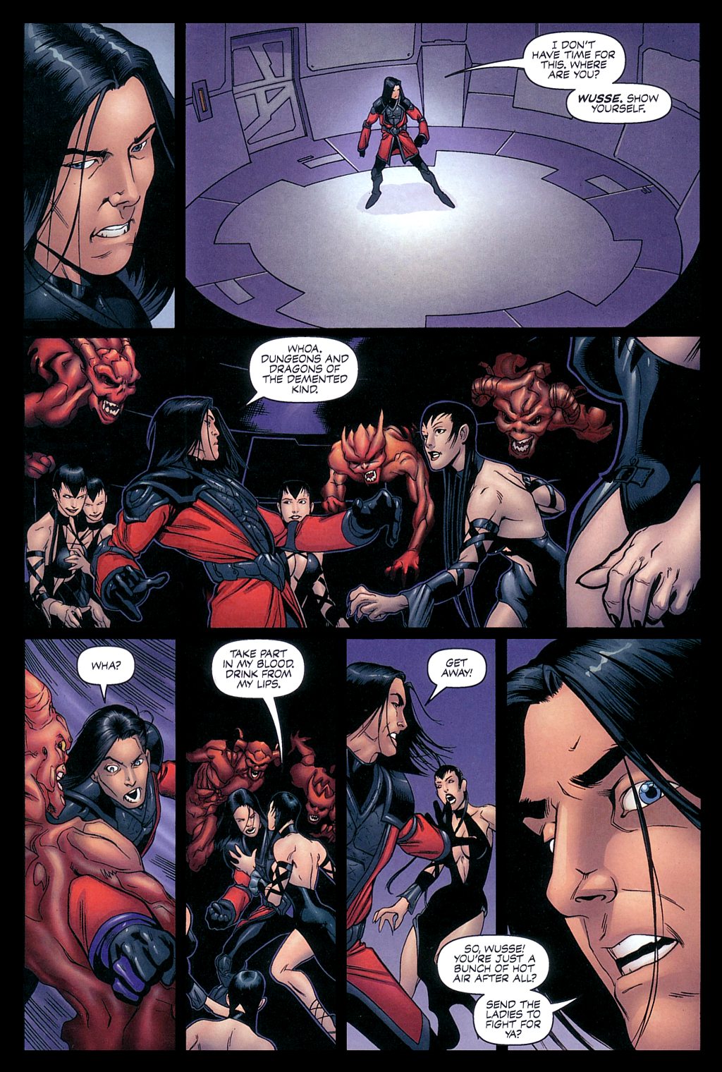 Read online Black Tide (2002) comic -  Issue #1 - 22