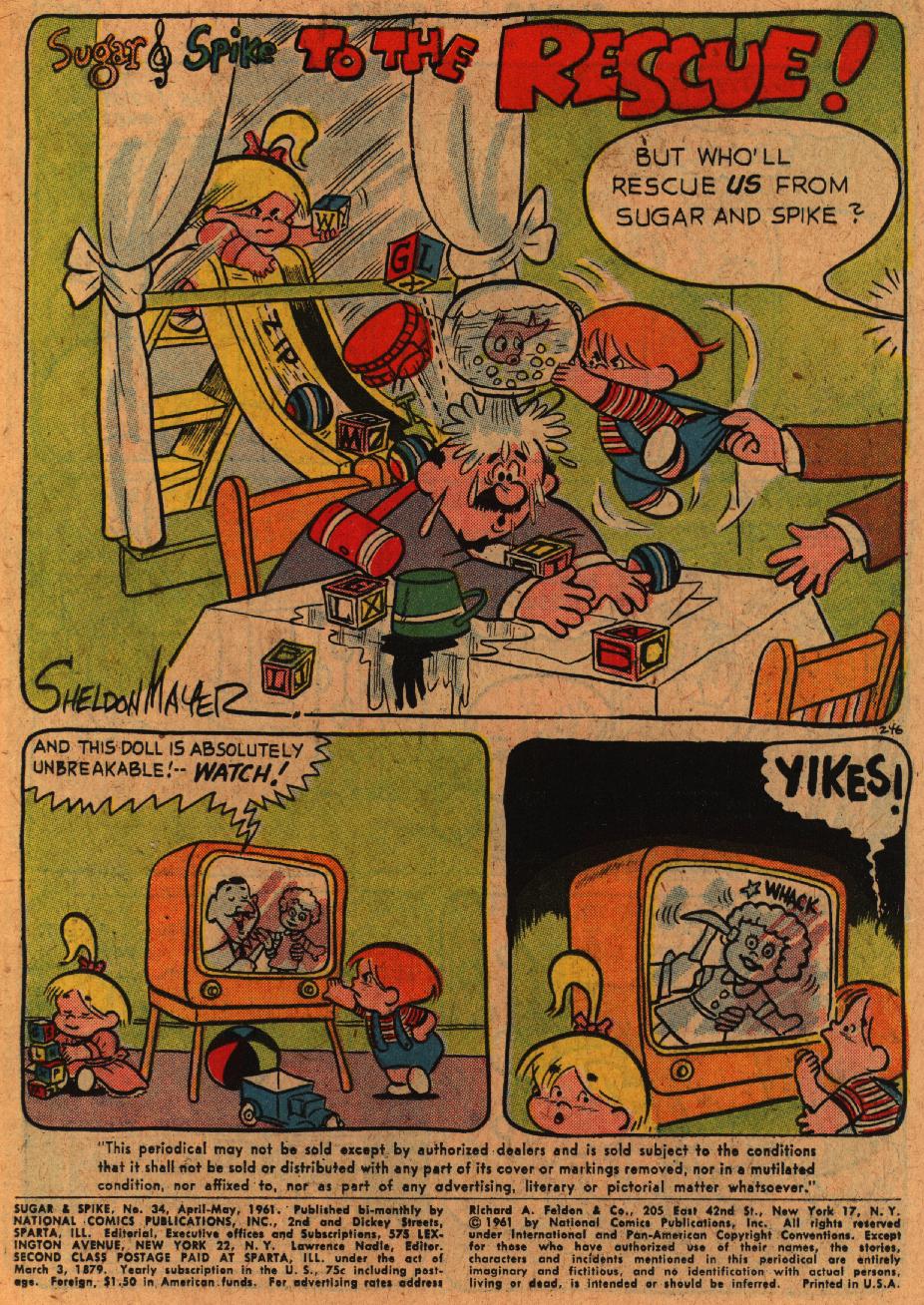 Read online Sugar and Spike comic -  Issue #34 - 3