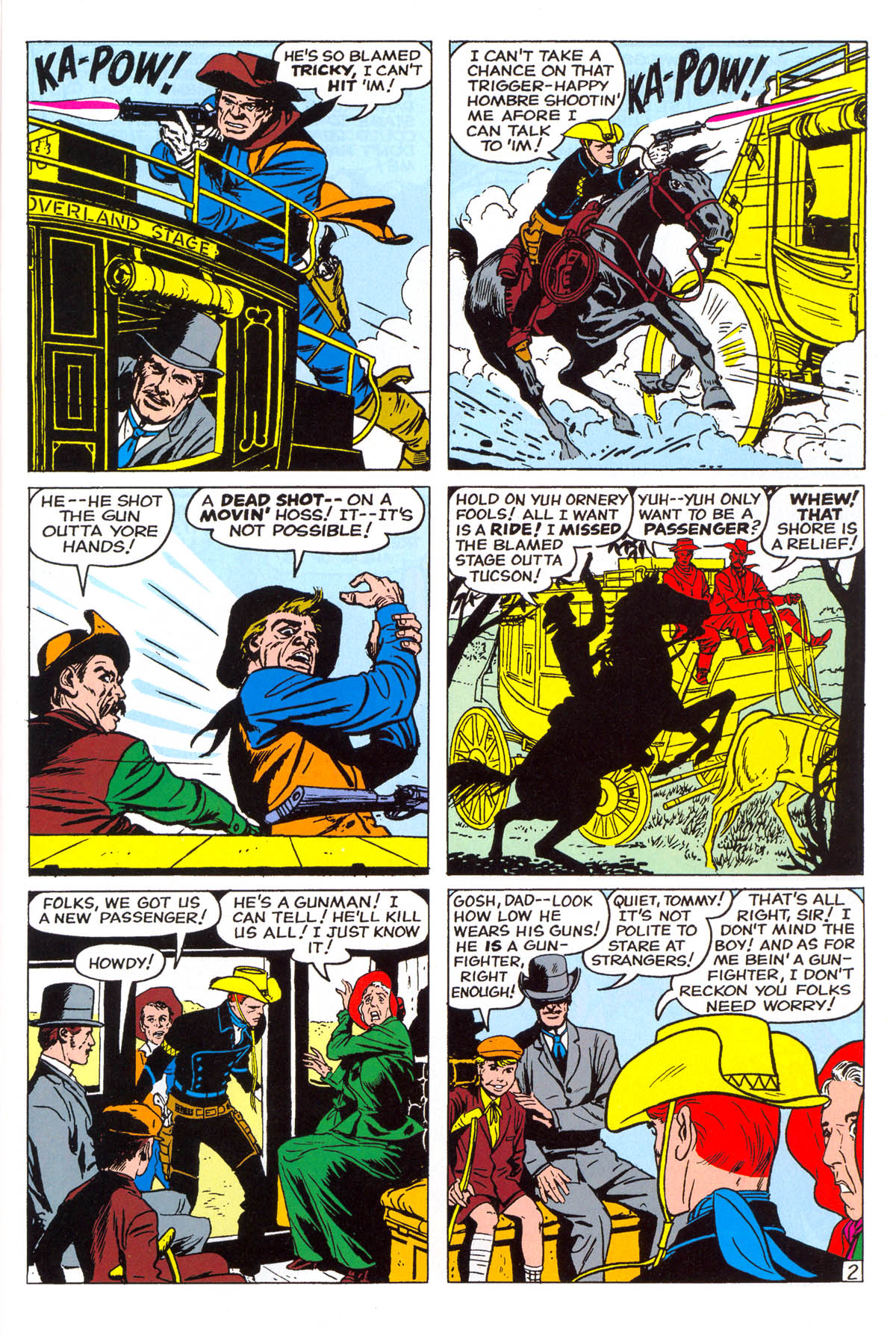 Read online Marvel Westerns: Outlaw Files comic -  Issue #Marvel Westerns Kid Colt and the Arizona Girl - 35