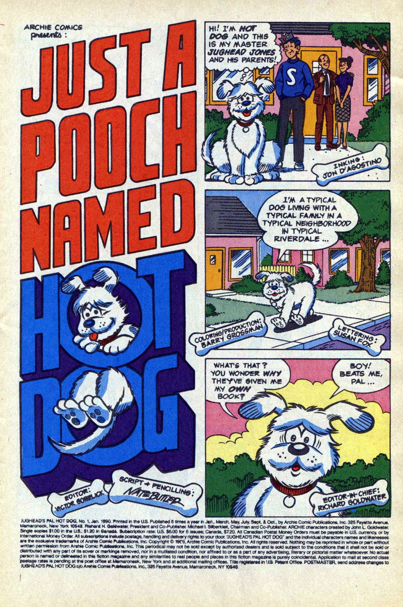 Read online Jughead's Pal Hot Dog comic -  Issue #1 - 3