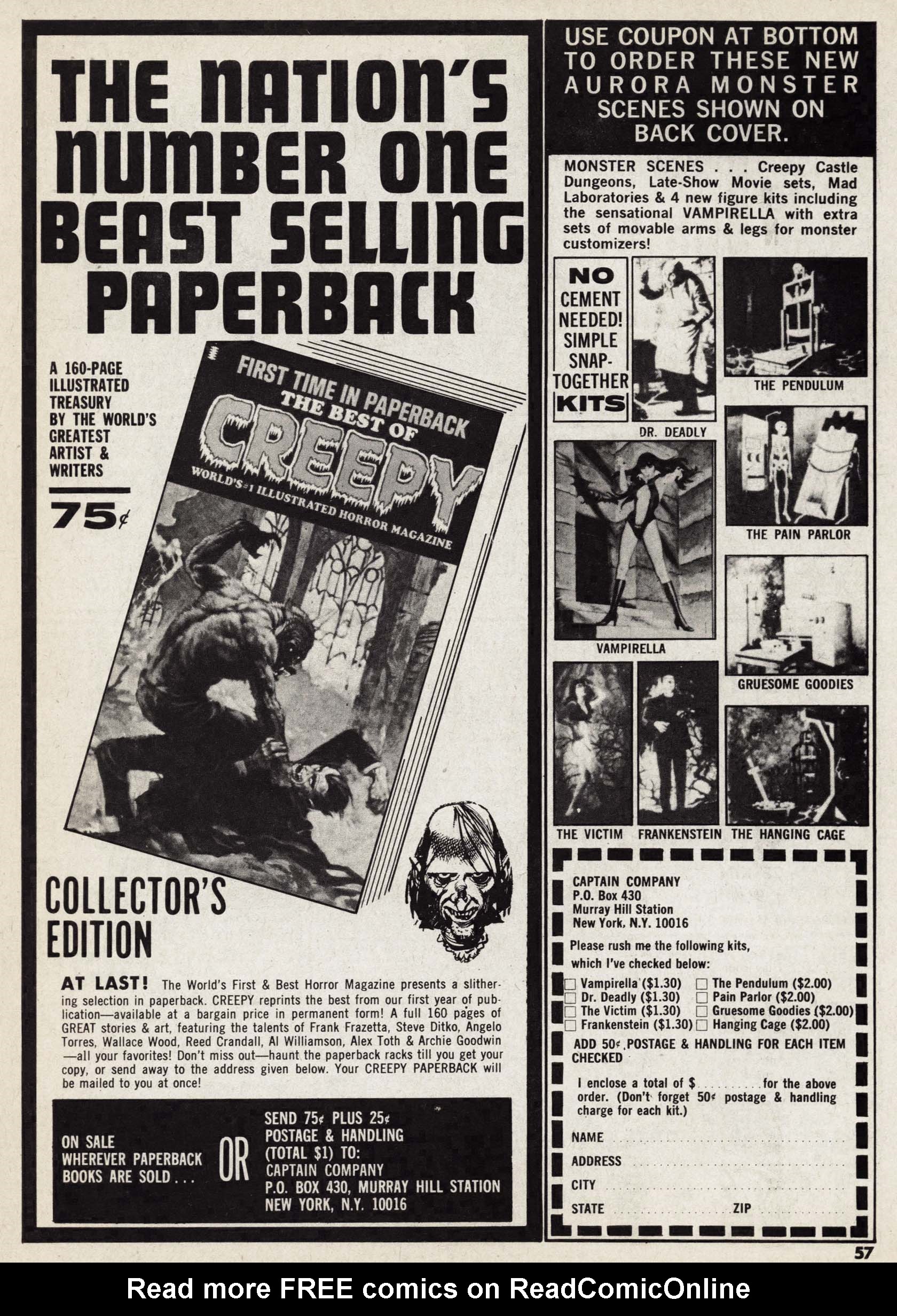 Read online Vampirella (1969) comic -  Issue #14 - 56