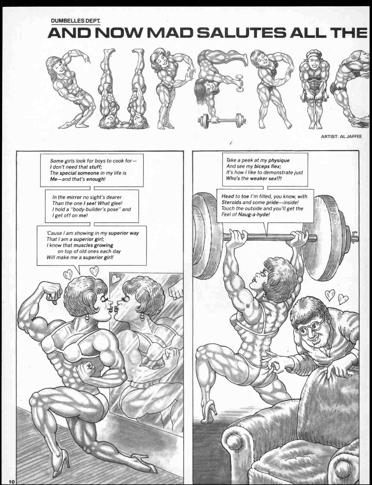 Read online MAD comic -  Issue #259 - 12