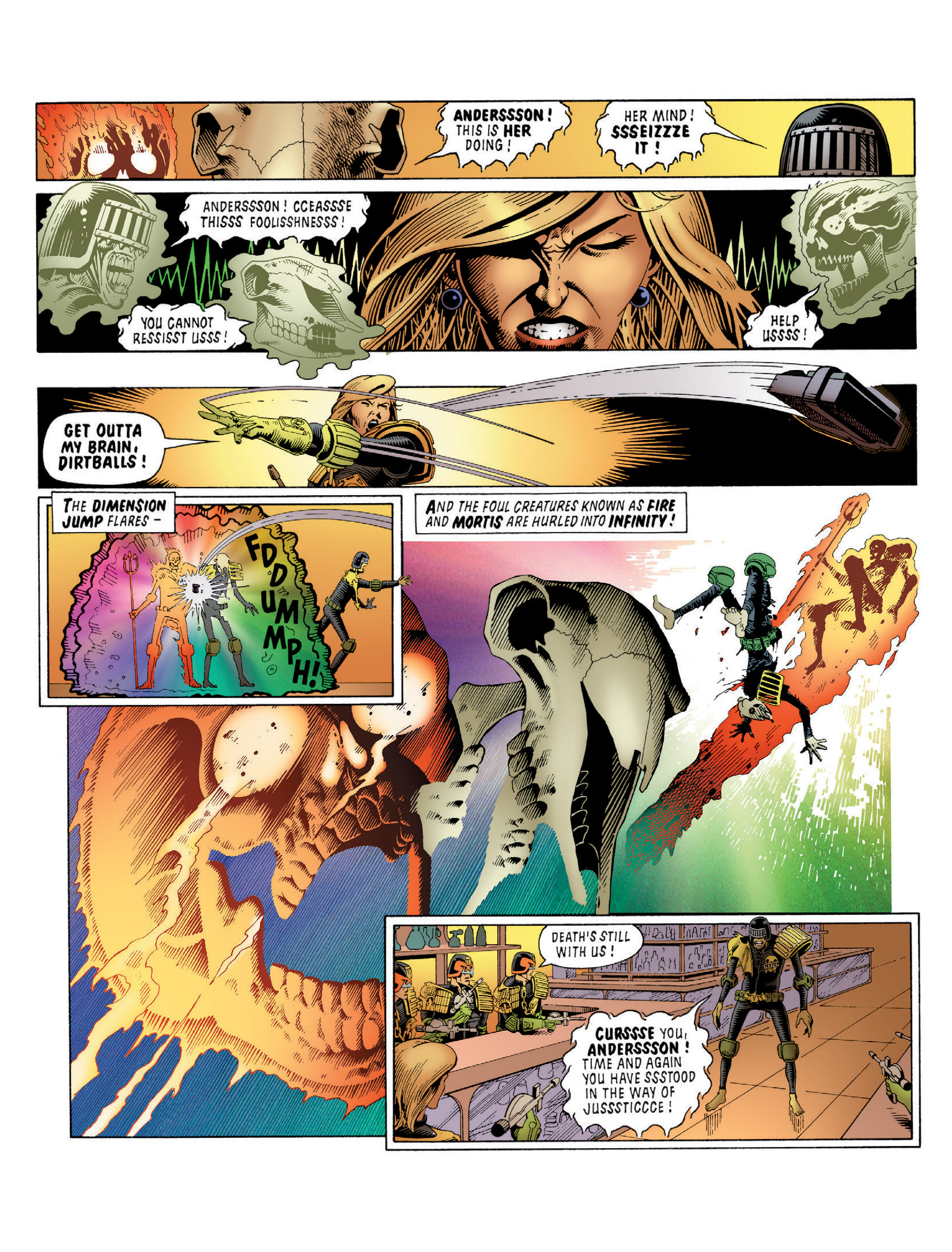 Read online Essential Judge Dredd: Dredd Vs Death comic -  Issue # TPB (Part 2) - 14
