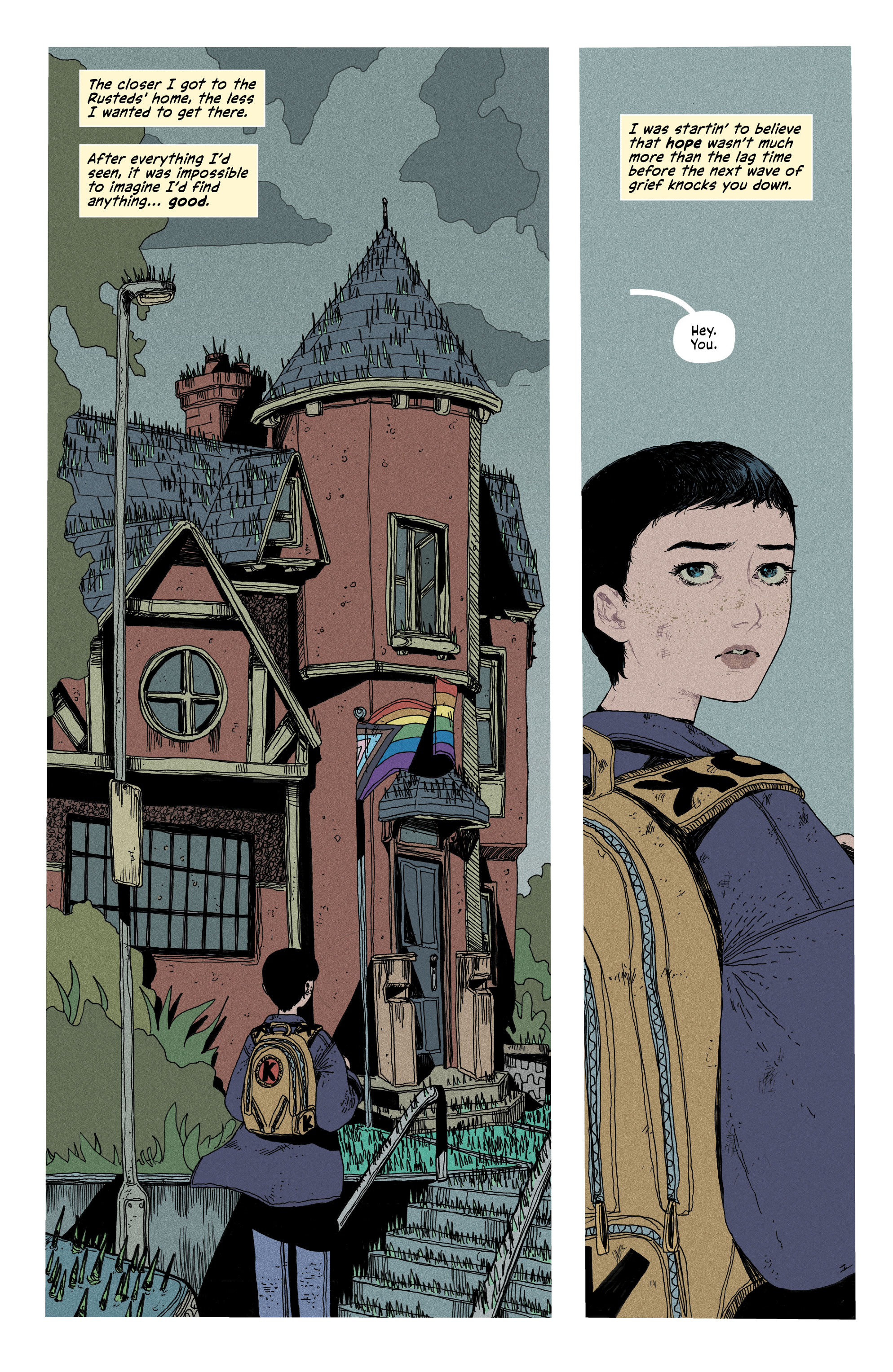 Read online Joe Hill's Rain comic -  Issue #4 - 8