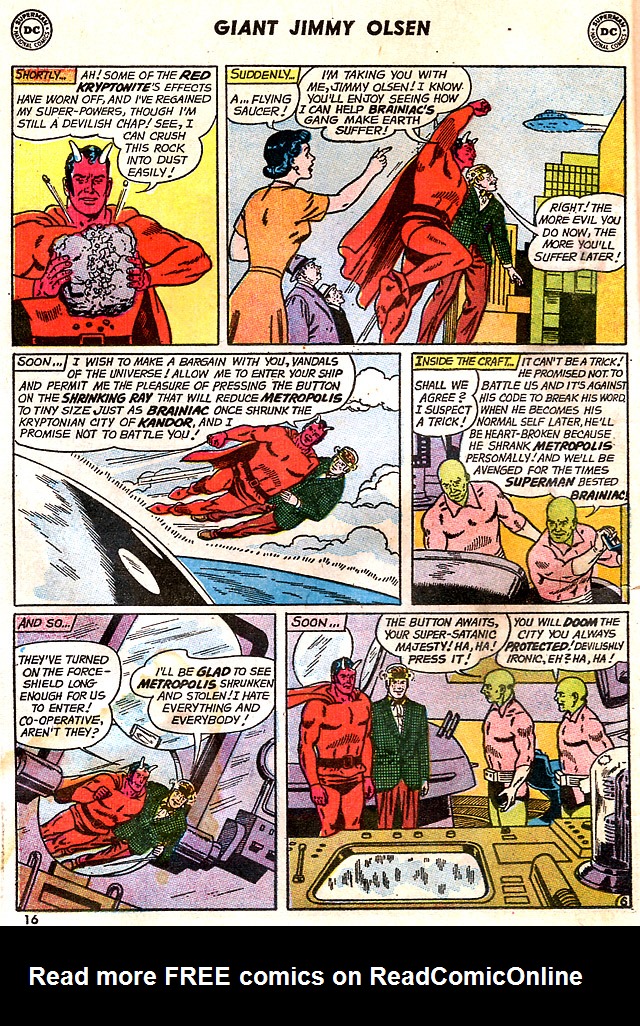 Read online Superman's Pal Jimmy Olsen comic -  Issue #113 - 18