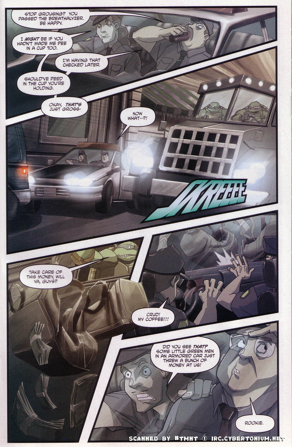 Read online Teenage Mutant Ninja Turtles (2003) comic -  Issue #1 - 21