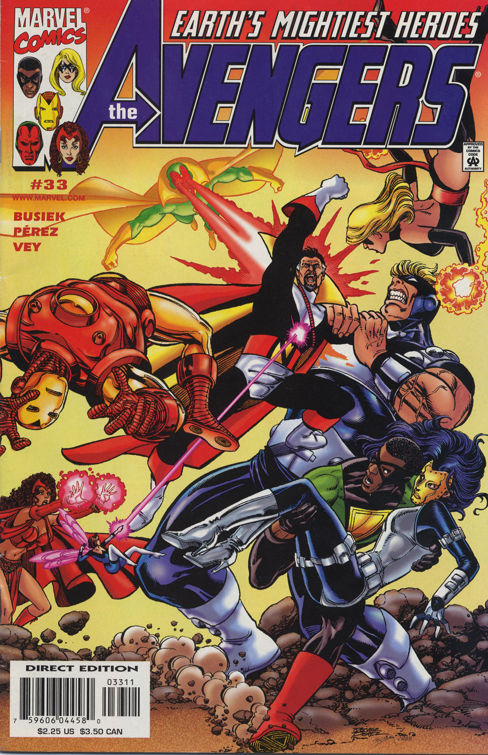 Read online Avengers (1998) comic -  Issue #33 - 1