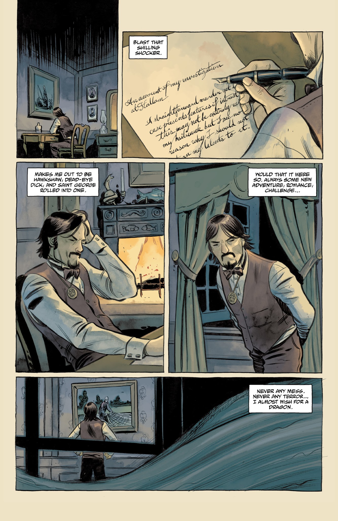 Read online Sir Edward Grey, Witchfinder: The Mysteries of Unland comic -  Issue # TPB - 23