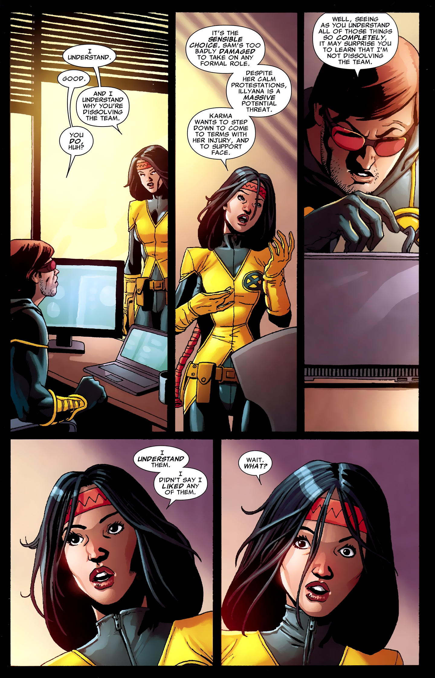Read online New Mutants (2009) comic -  Issue #25 - 22
