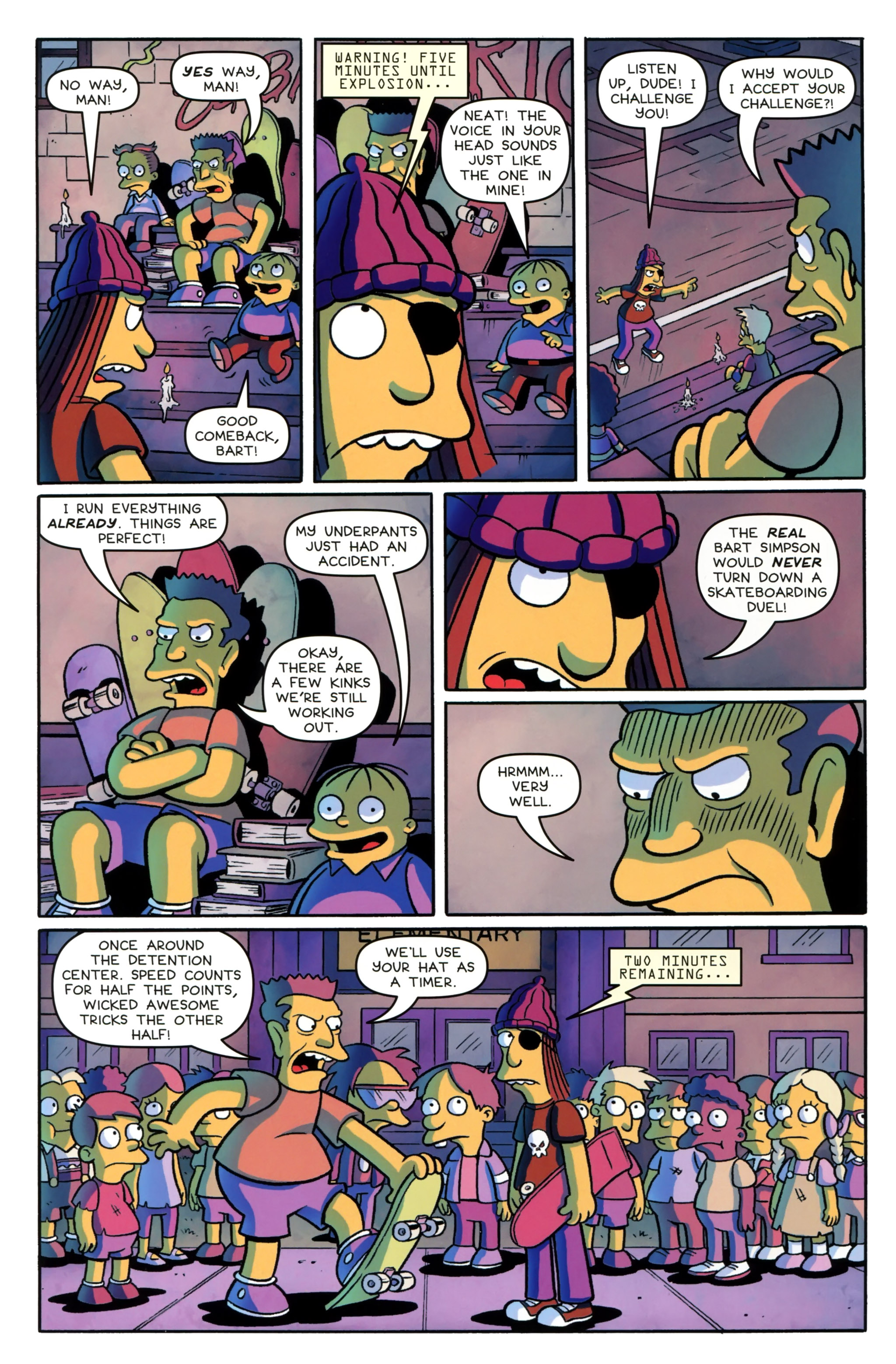 Read online Simpsons One-Shot Wonders: Jimbo comic -  Issue # Full - 12