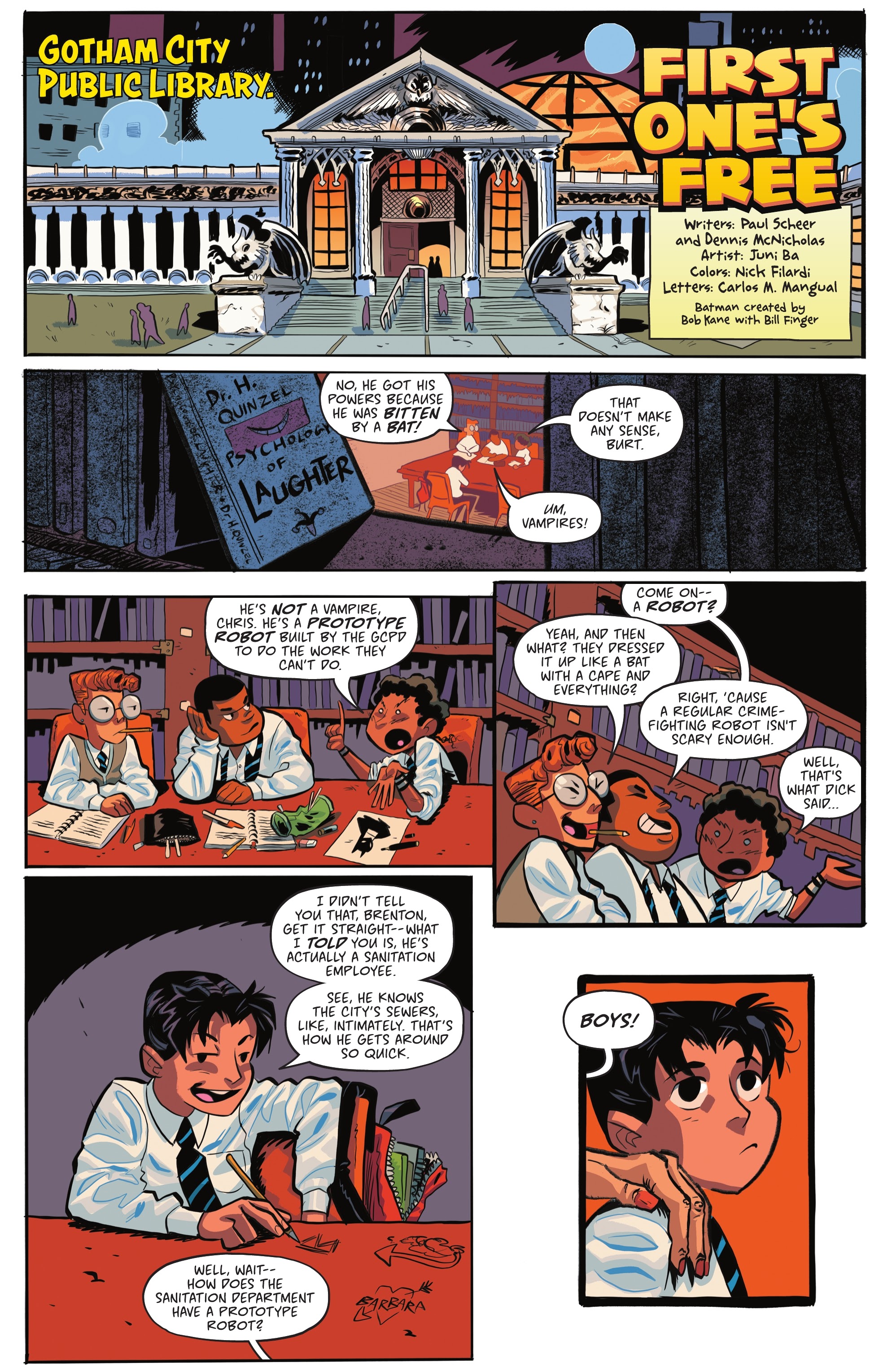 Read online Batman: The Audio Adventures Special comic -  Issue # Full - 61