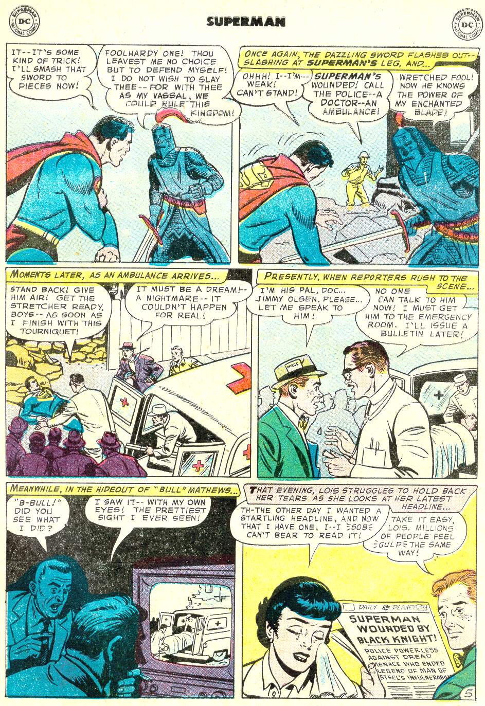 Read online Superman (1939) comic -  Issue #124 - 7