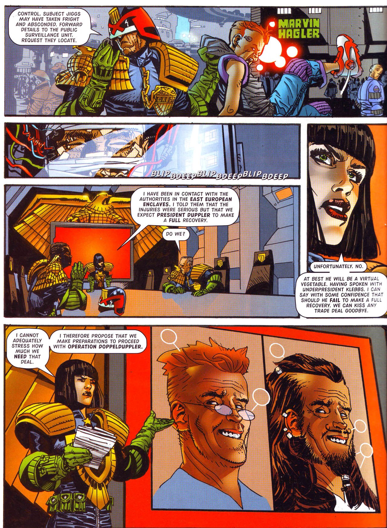 Read online Judge Dredd Megazine (vol. 3) comic -  Issue #64 - 10