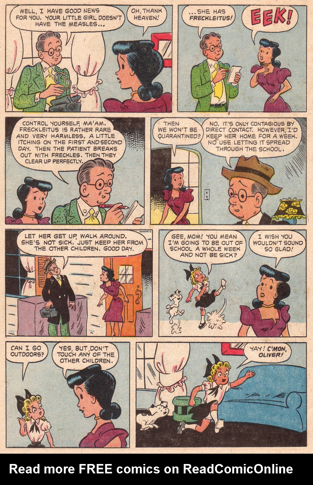 Read online Four Color Comics comic -  Issue #704 - 6