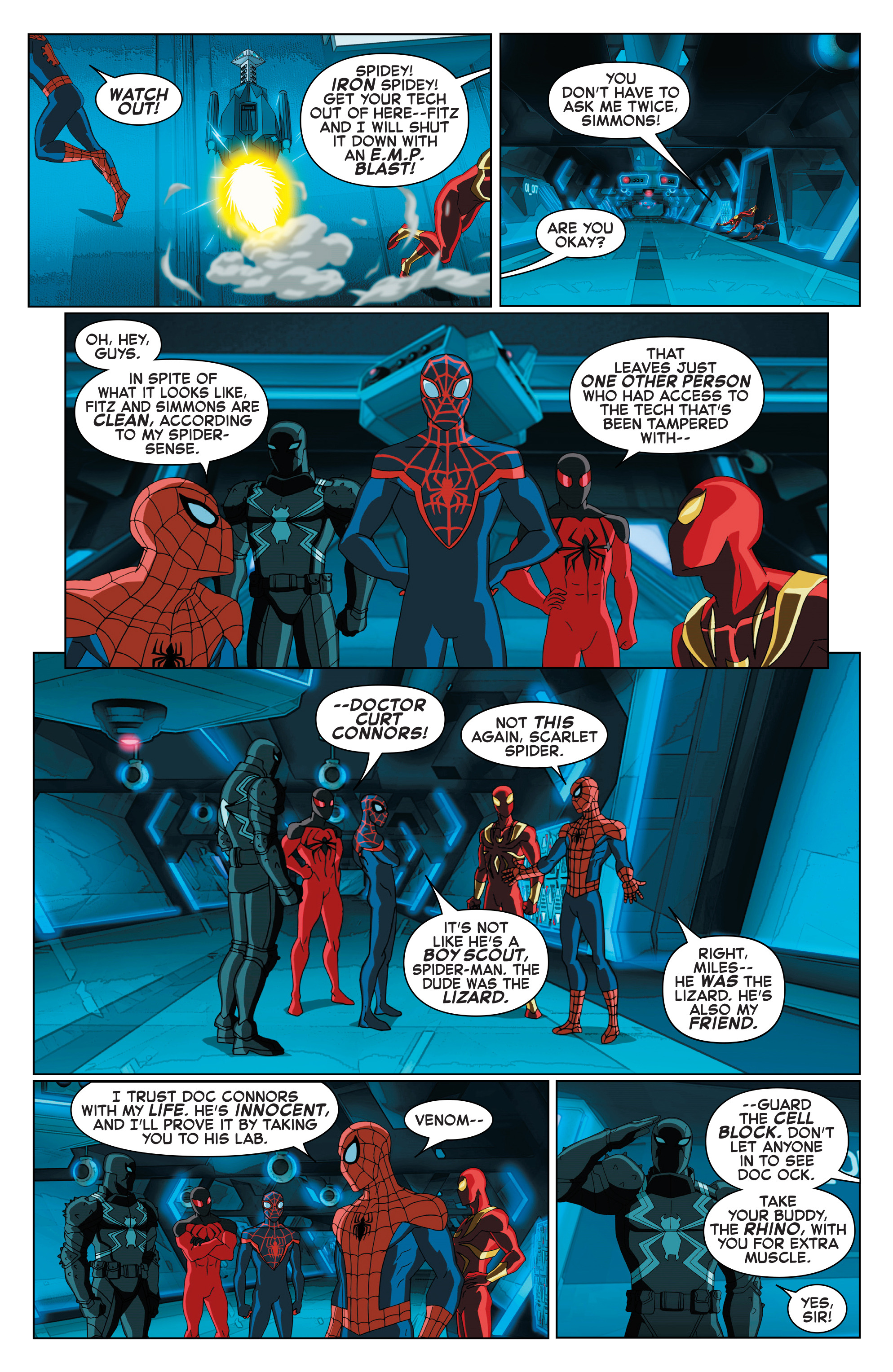 Read online Marvel Universe Ultimate Spider-Man Vs. The Sinister Six comic -  Issue #5 - 4