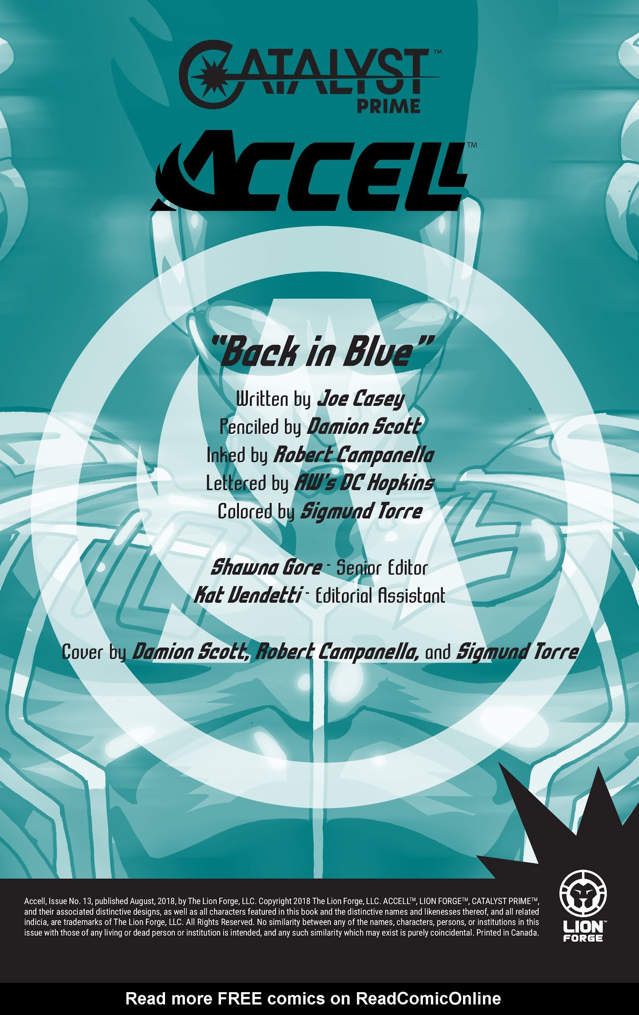 Read online Accell comic -  Issue #13 - 2