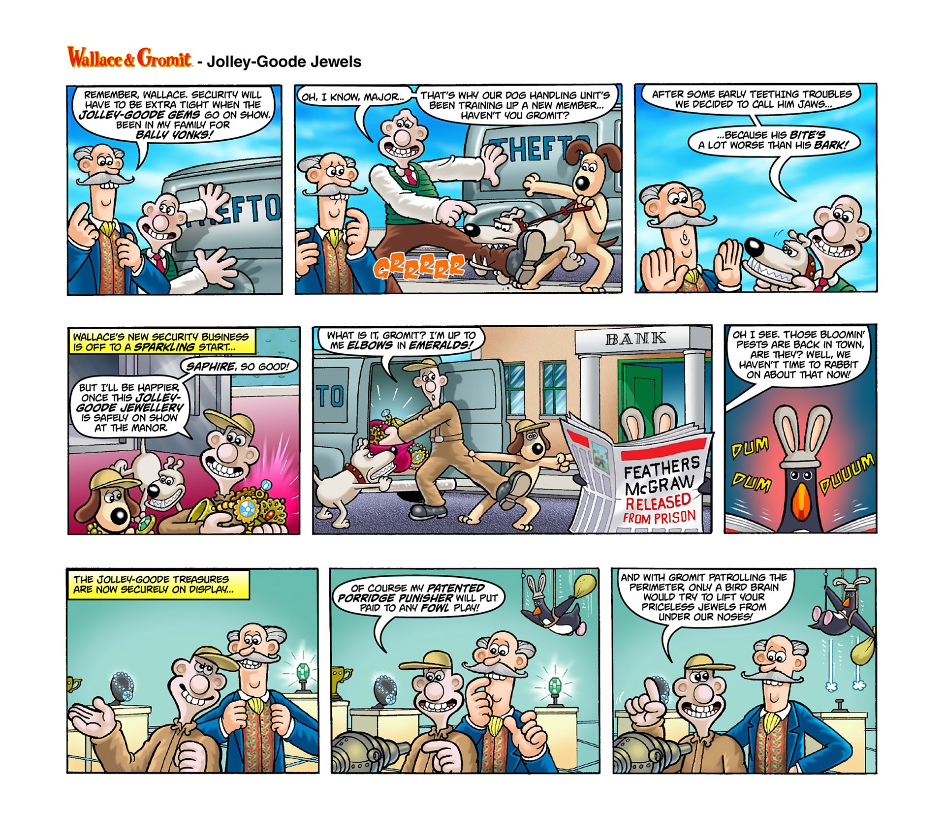 Read online Wallace & Gromit Dailies comic -  Issue #3 - 4