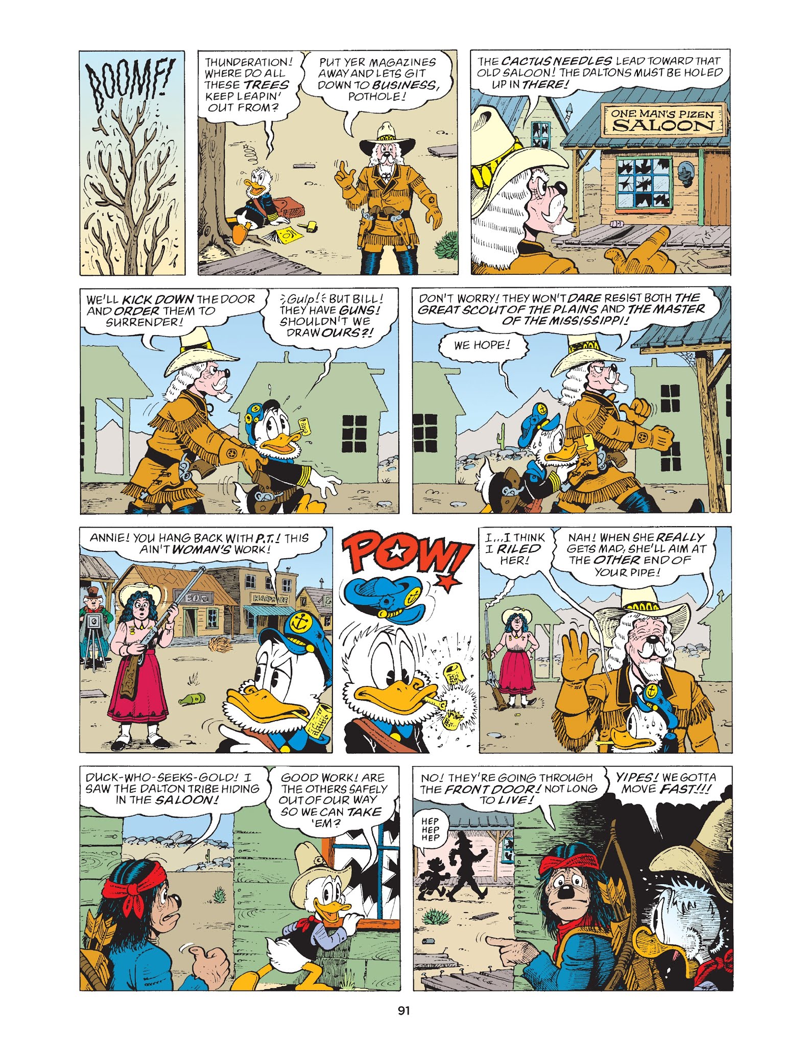 Read online Walt Disney Uncle Scrooge and Donald Duck: The Don Rosa Library comic -  Issue # TPB 7 (Part 1) - 92