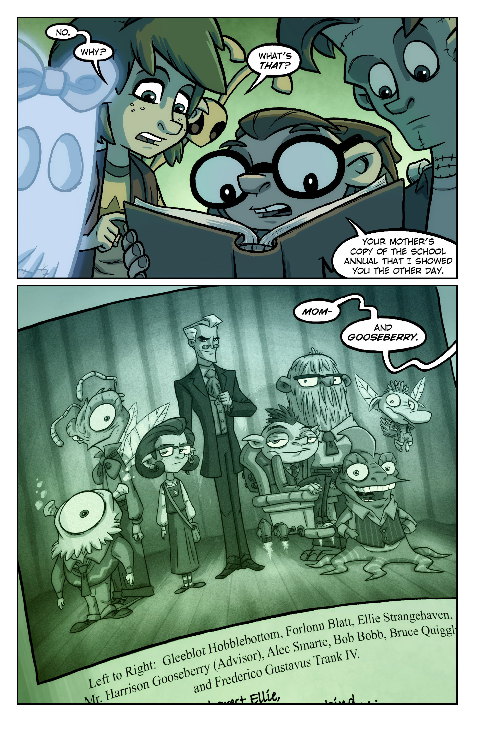 Read online Oddly Normal (2014) comic -  Issue #13 - 18