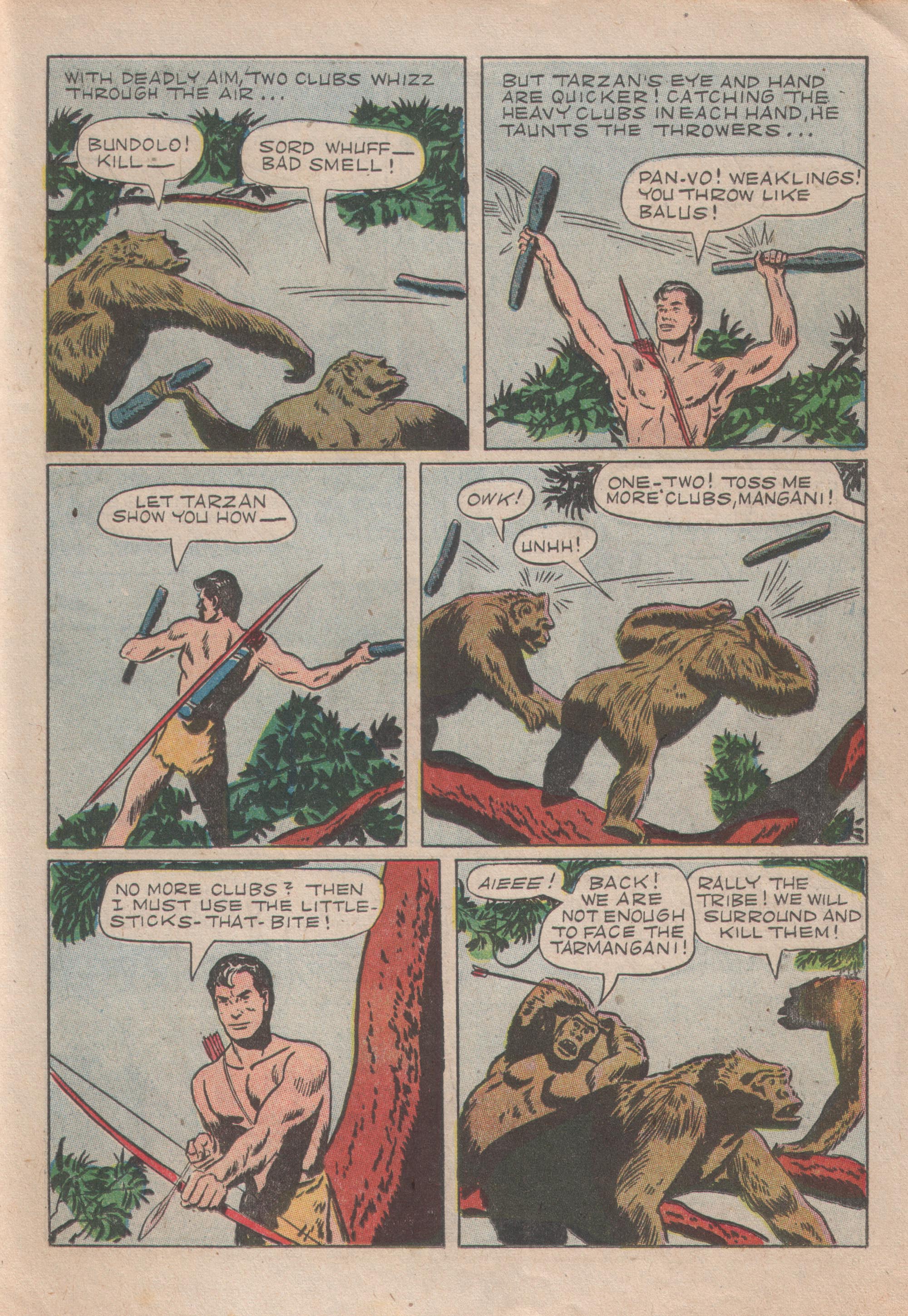 Read online Tarzan (1948) comic -  Issue #33 - 23
