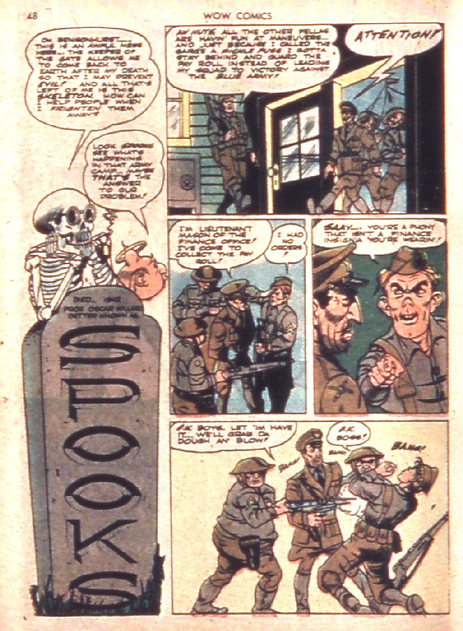 Read online Wow Comics comic -  Issue #7 - 48