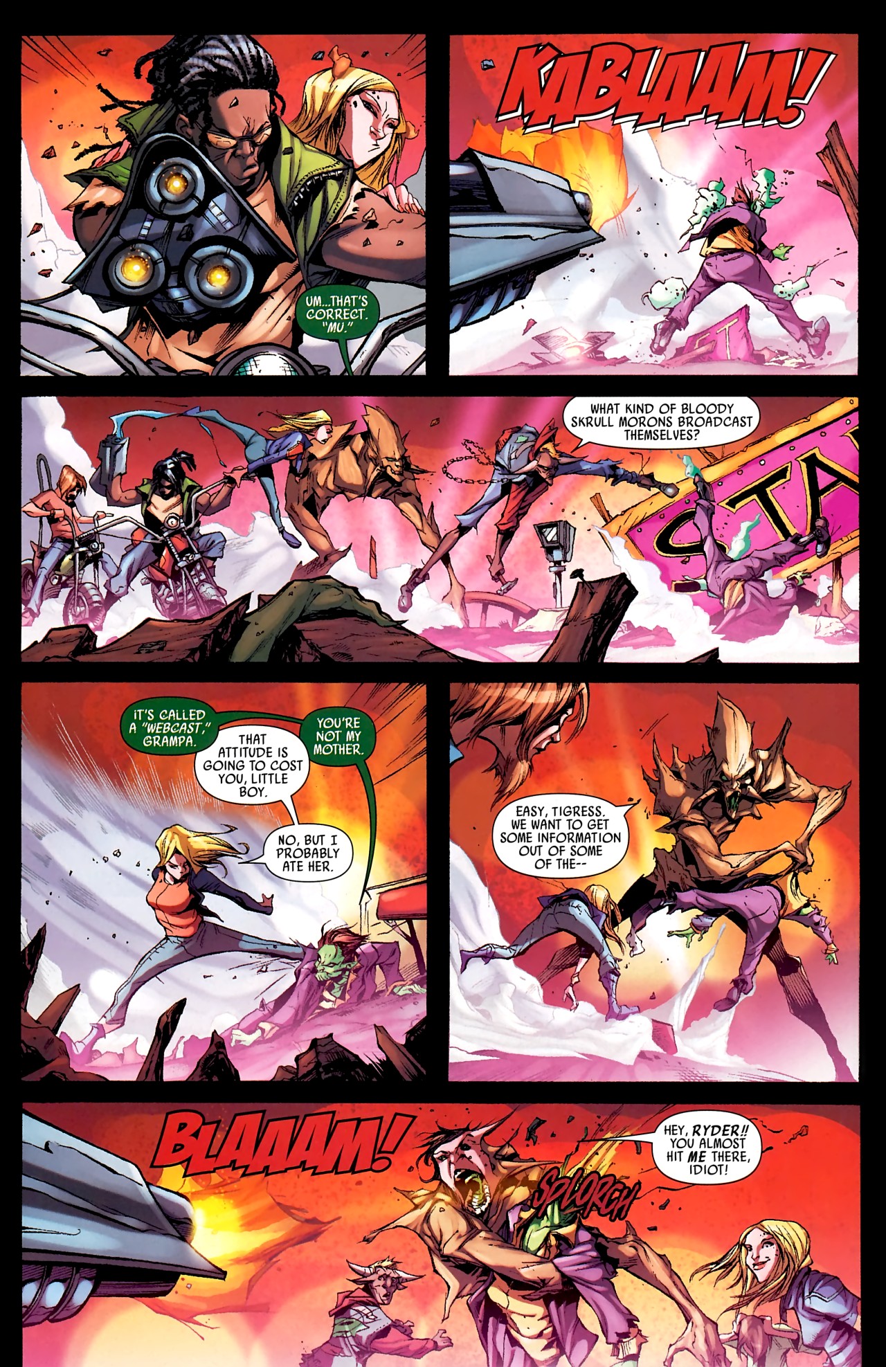 Read online Skrull Kill Krew (2009) comic -  Issue #4 - 8