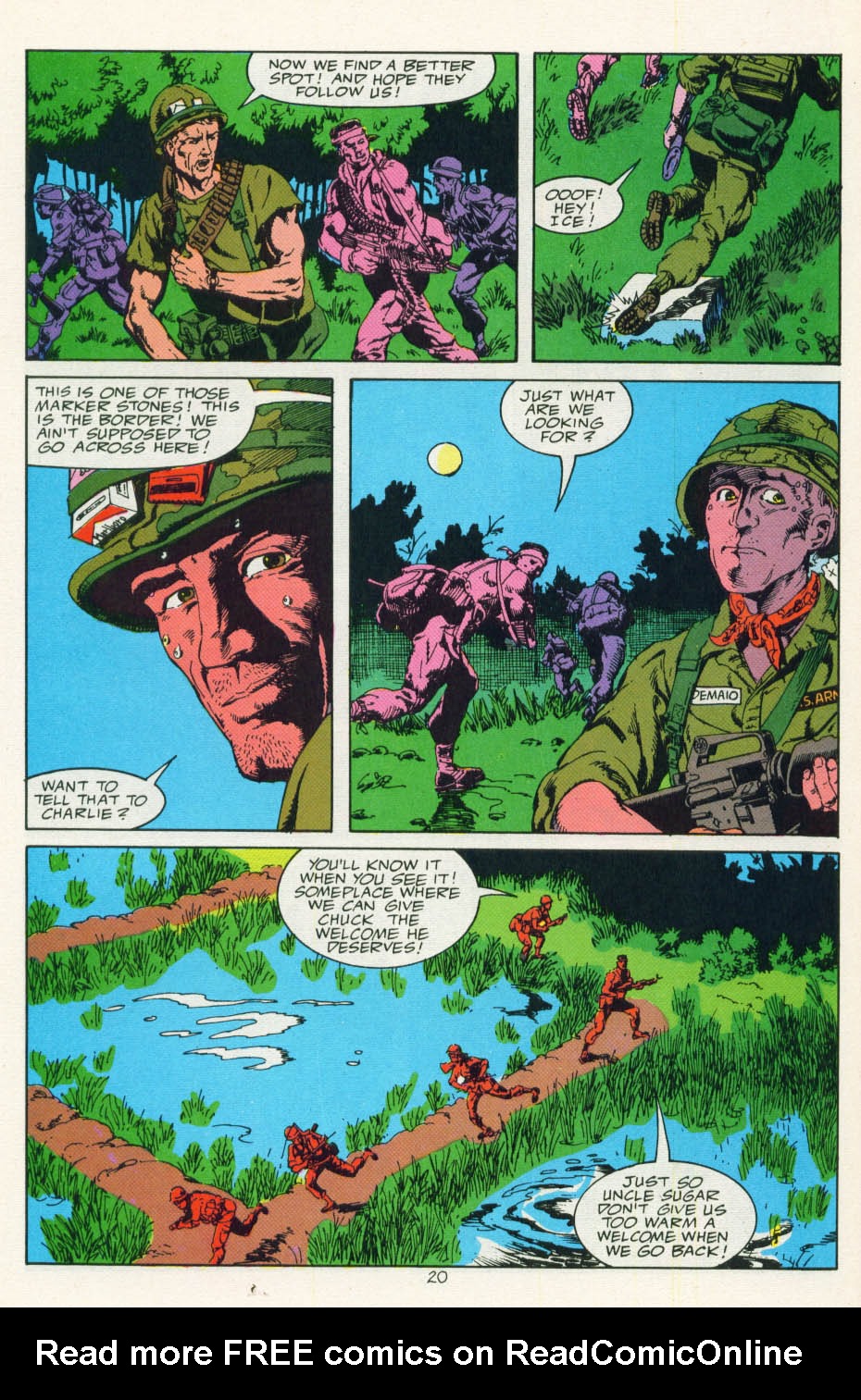 Read online The 'Nam comic -  Issue #28 - 17