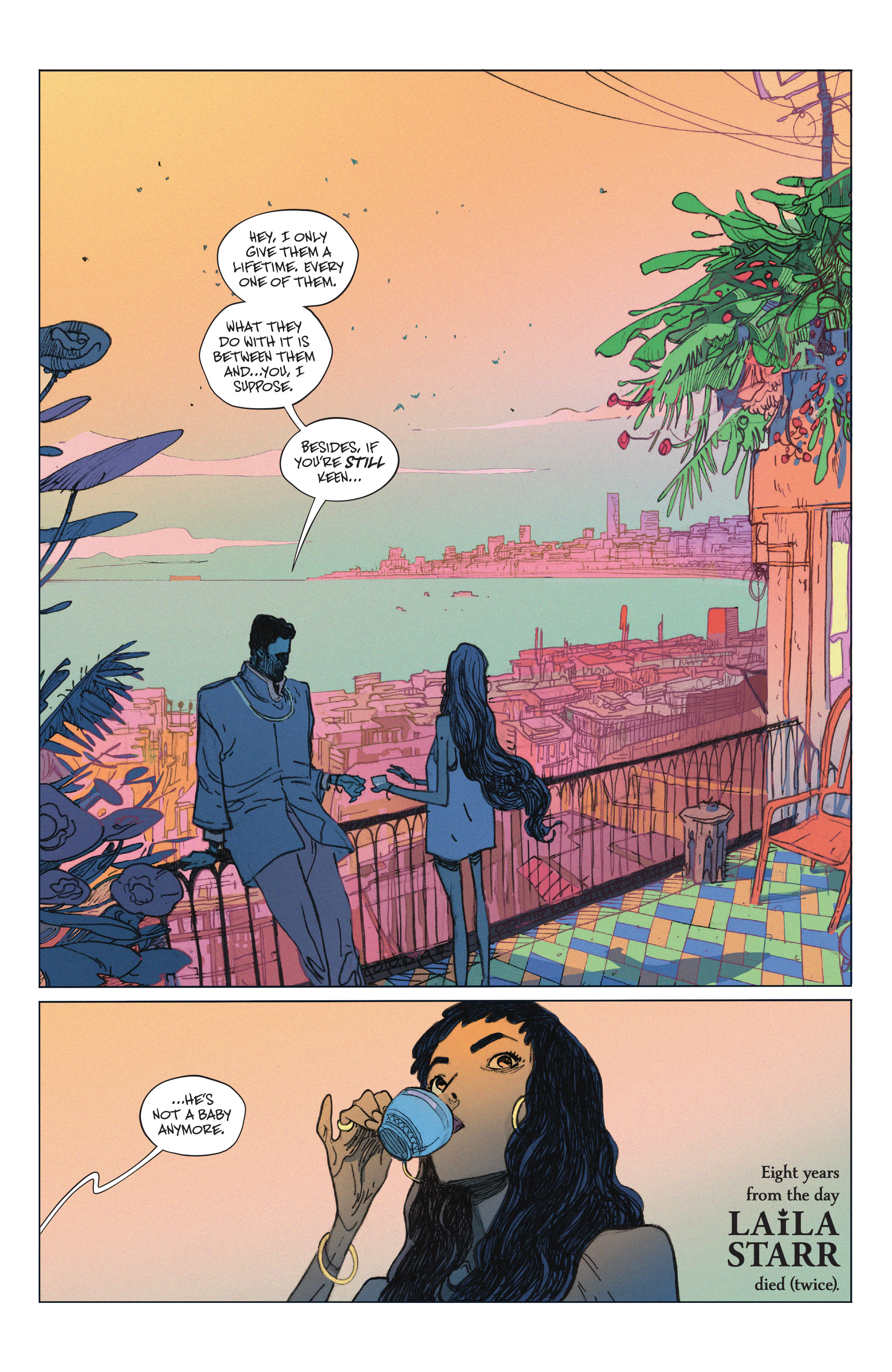 Read online The Many Deaths of Laila Starr comic -  Issue #1 - 24