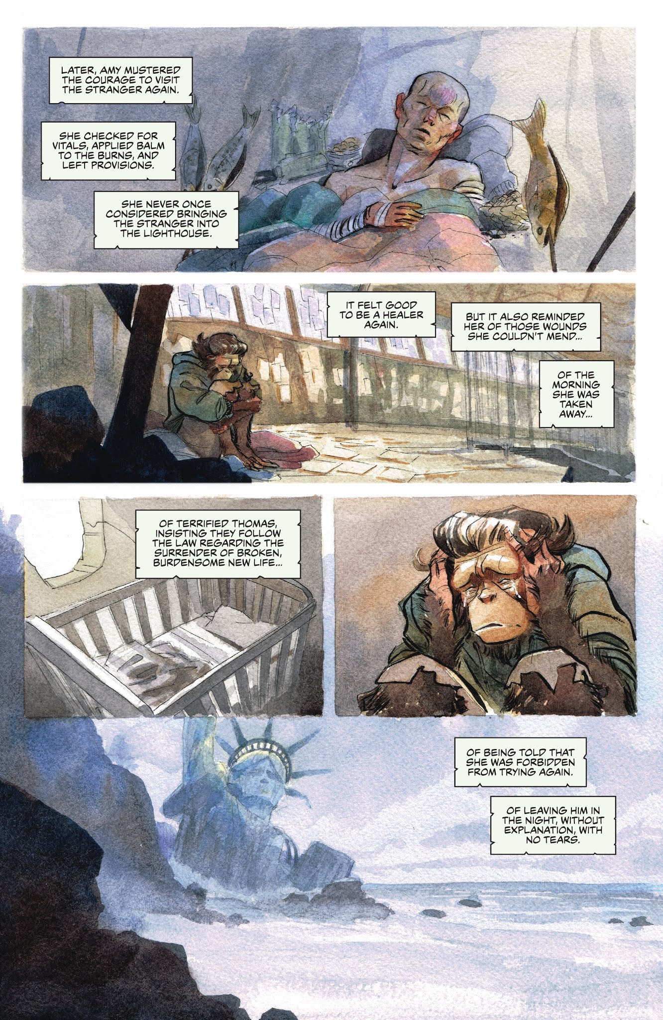 Read online Planet of the Apes: The Simian Age comic -  Issue # Full - 10