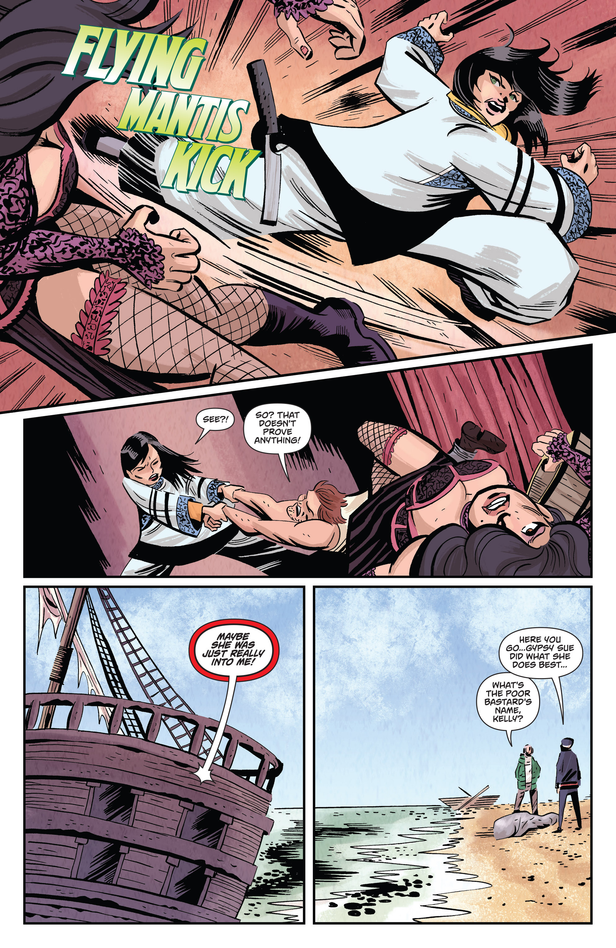 Read online Big Trouble In Little China comic -  Issue #22 - 21
