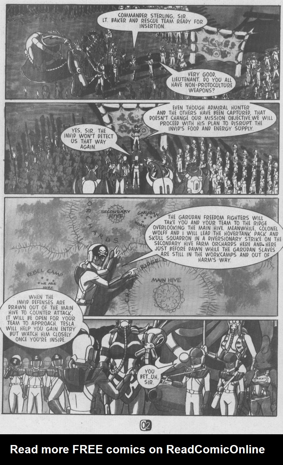 Robotech II: The Sentinels issue Robotech II: The Sentinels Book 3 Issue #14 - Page 4