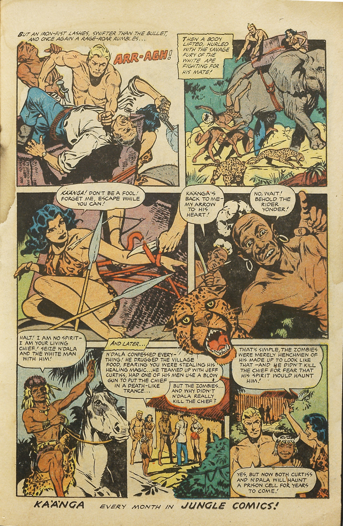 Read online Jungle Comics comic -  Issue #145 - 14