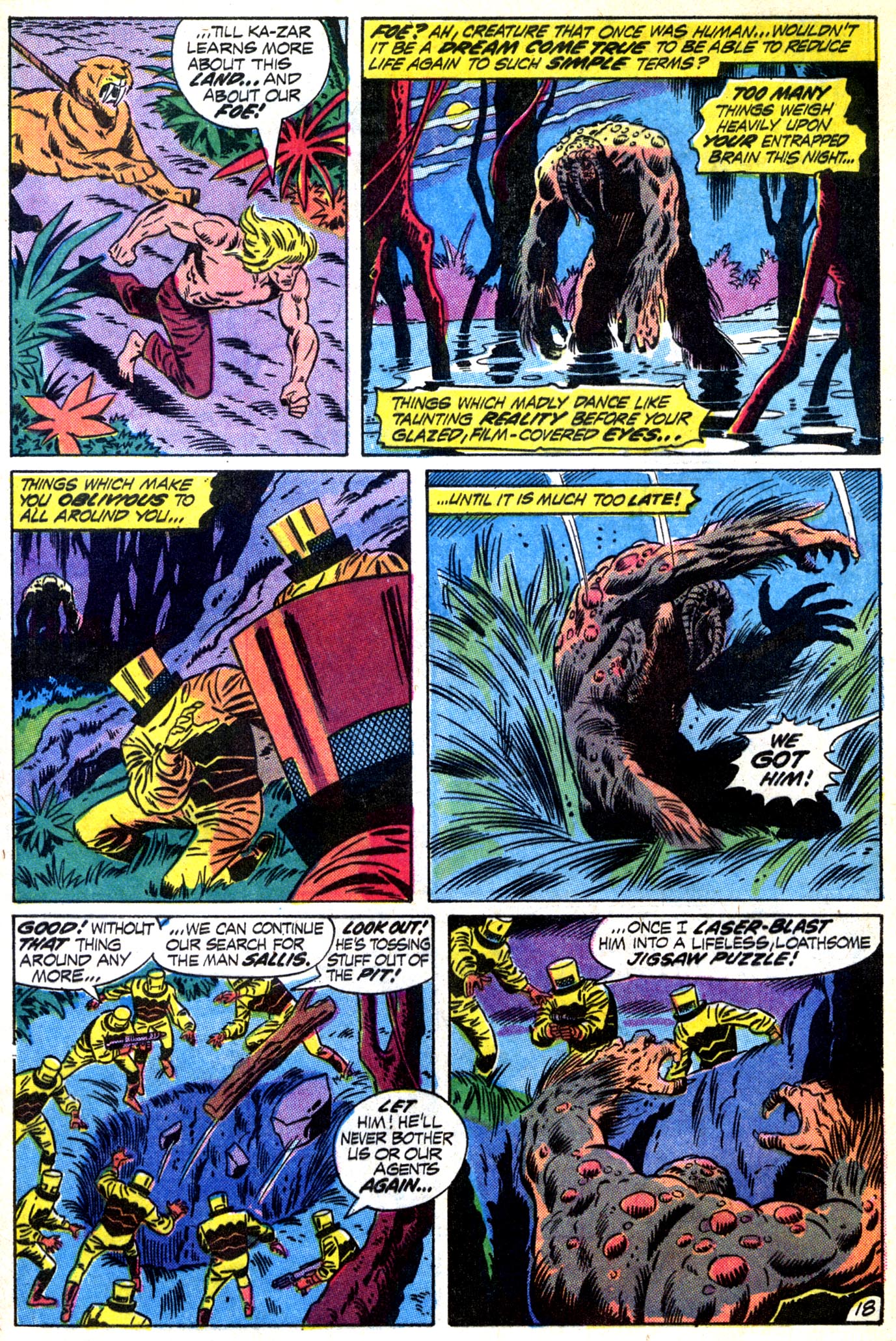 Read online Astonishing Tales (1970) comic -  Issue #12 - 19