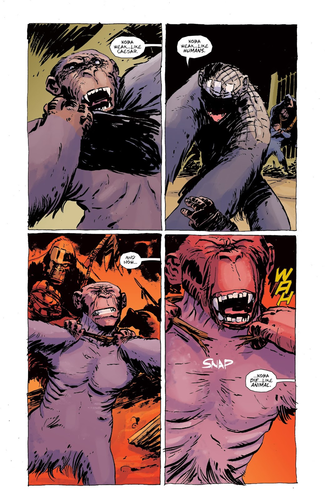 Dawn of the Planet of the Apes issue TPB - Page 132