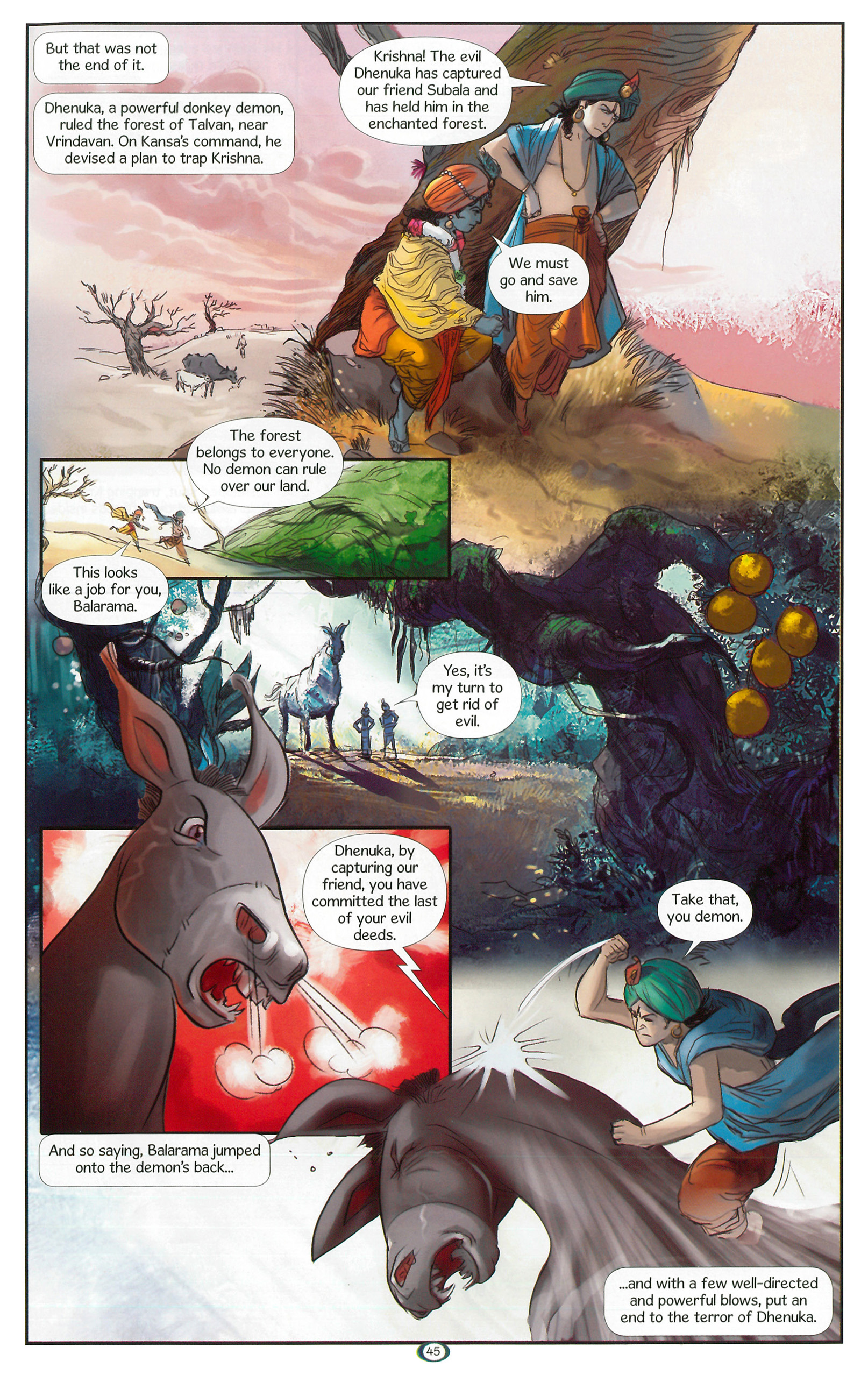 Read online Krishna: Defender of Dharma comic -  Issue # TPB (Part 1) - 47