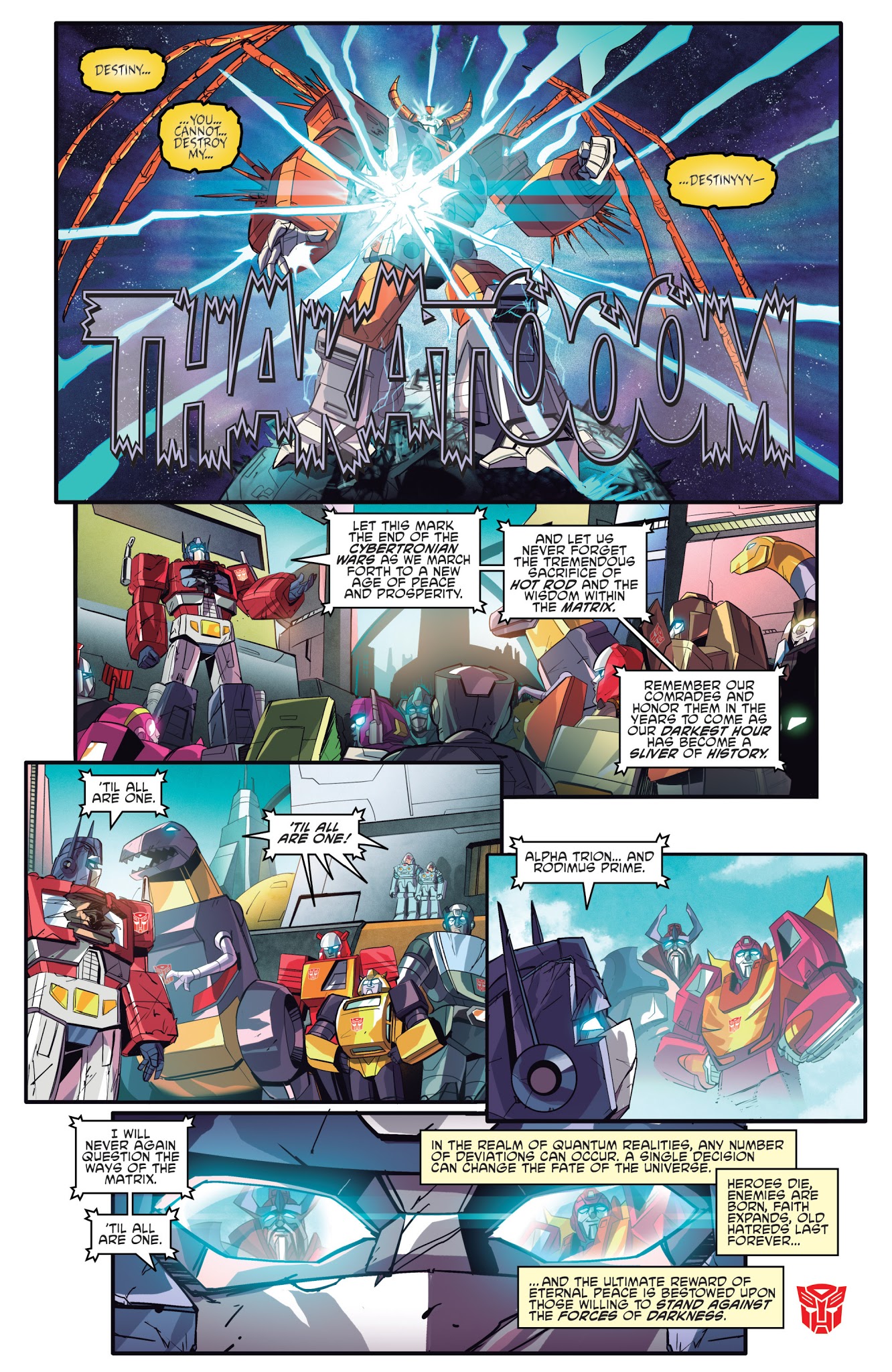 Read online Transformers: Deviations comic -  Issue # Full - 26