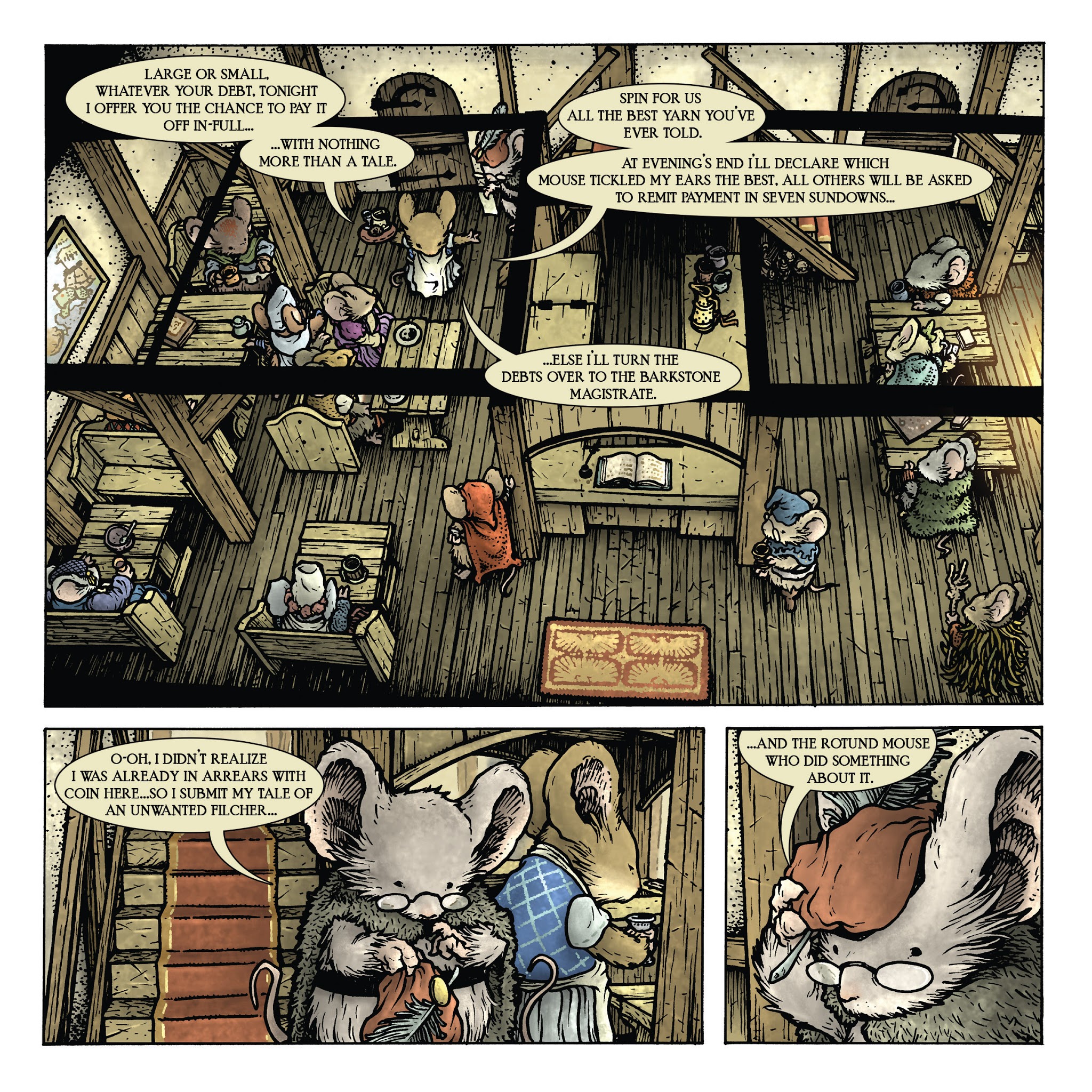 Read online Mouse Guard: Legends of the Guard Volume Three comic -  Issue # TPB - 13