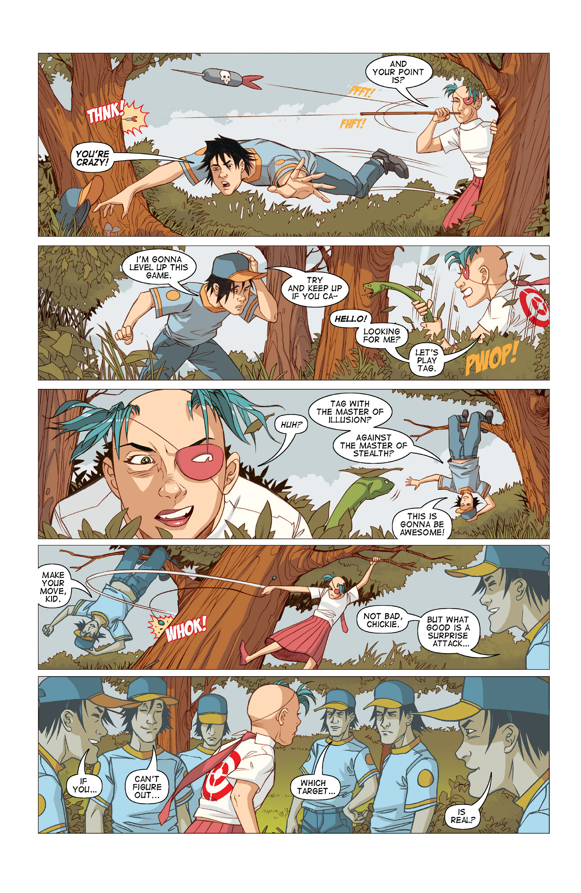 Read online Five Weapons comic -  Issue #10 - 19