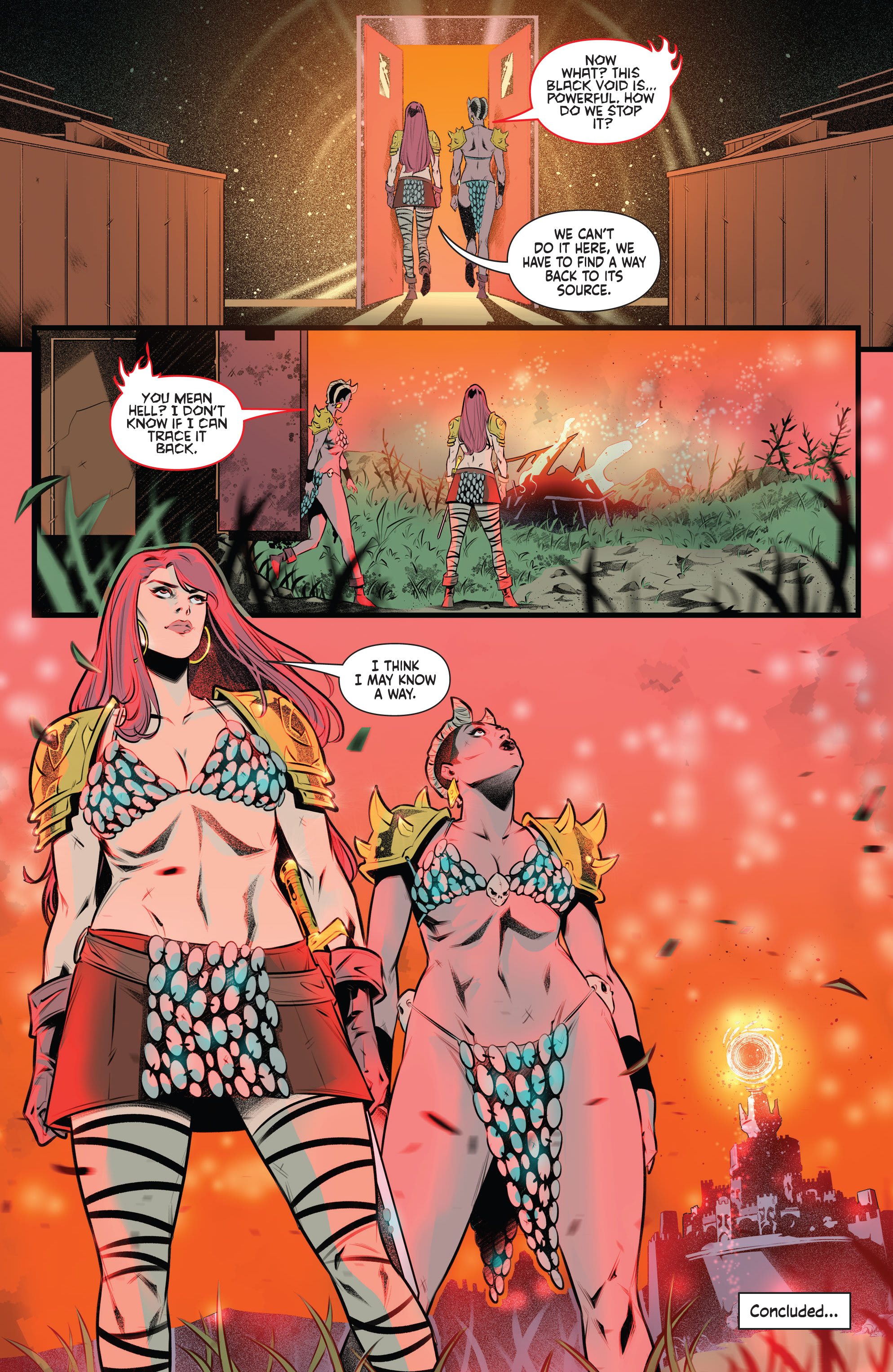 Read online Red Sonja / Hell Sonja comic -  Issue #3 - 28