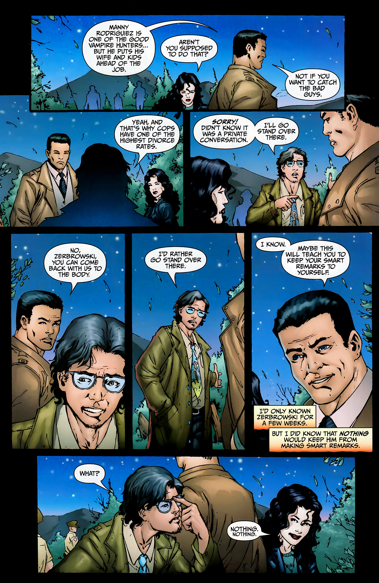 Read online Anita Blake, Vampire Hunter: The First Death comic -  Issue #1 - 6