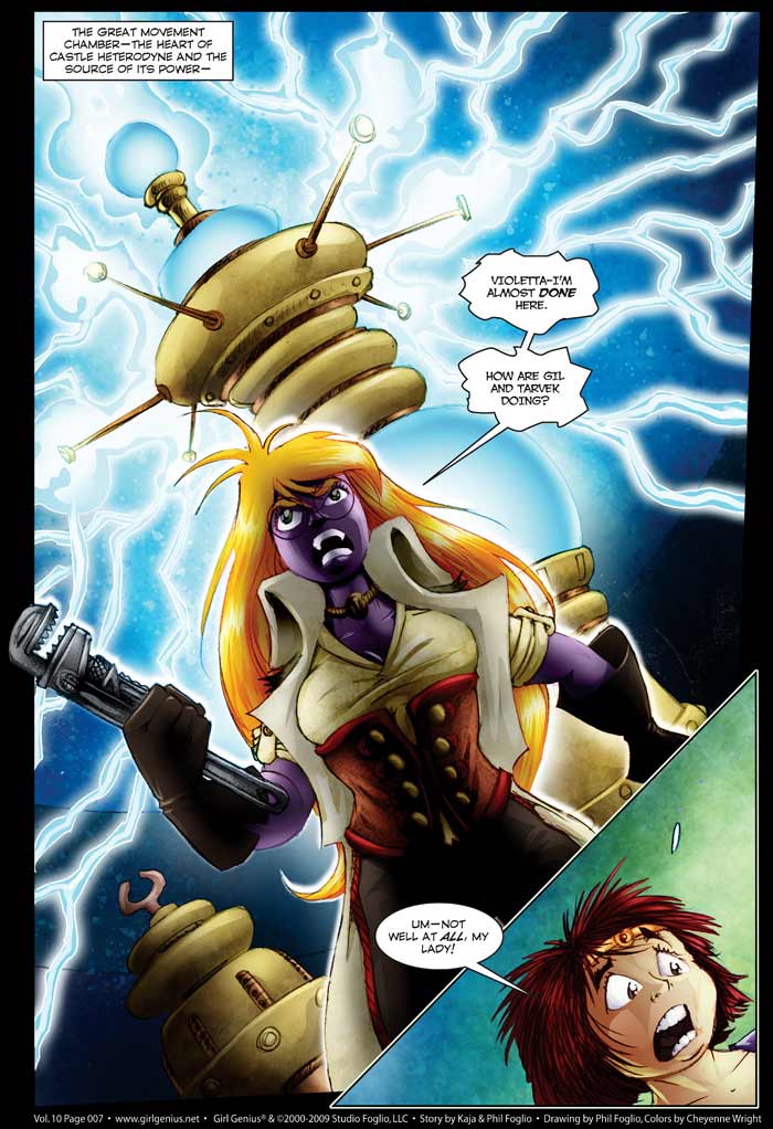 Read online Girl Genius (2002) comic -  Issue #10 - 8