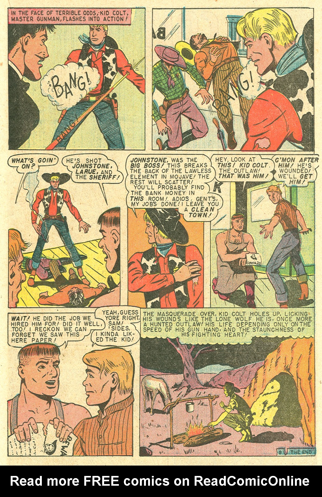 Read online Kid Colt Outlaw comic -  Issue #1 - 23