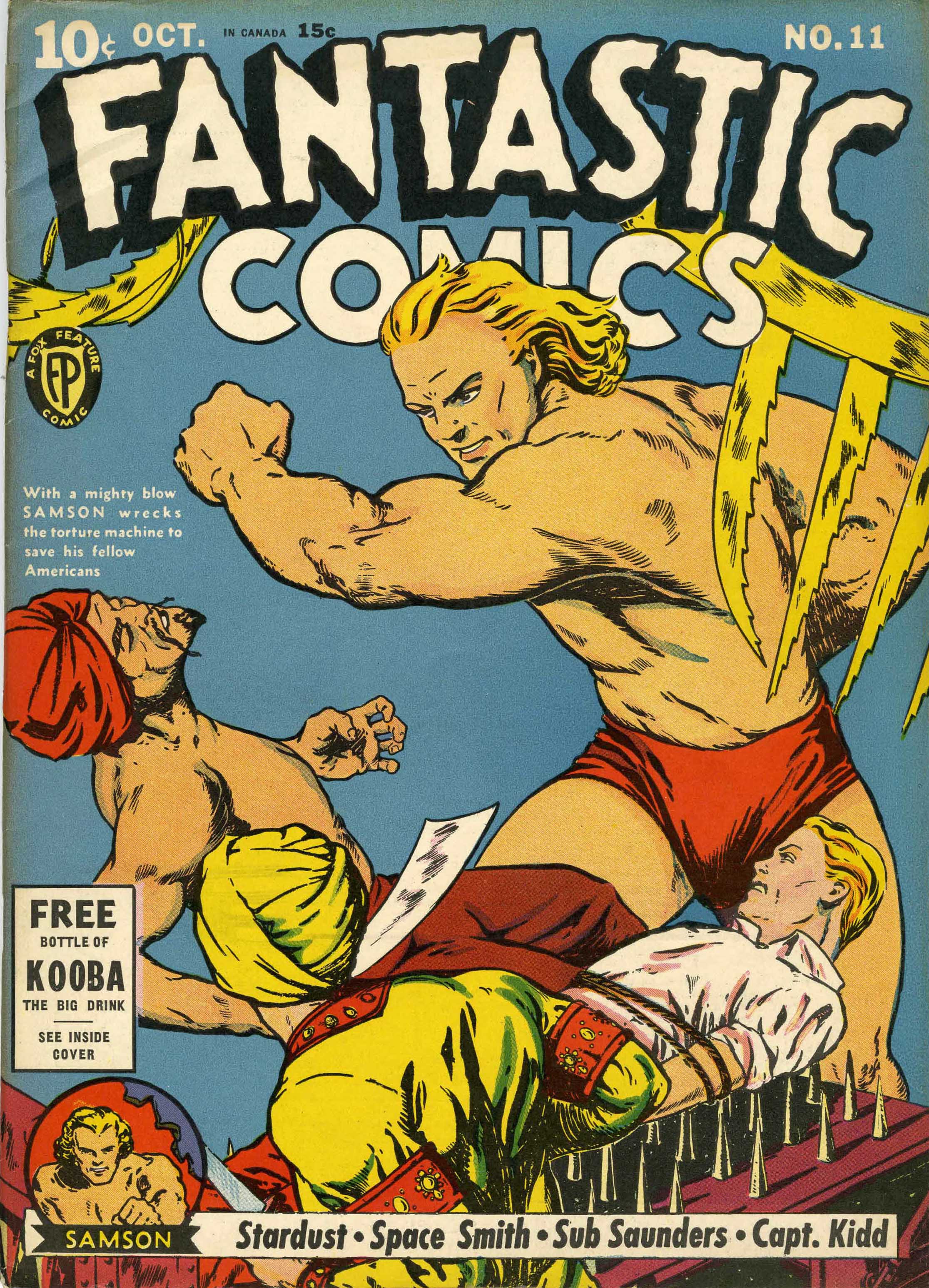 Read online Fantastic Comics comic -  Issue #11 - 1