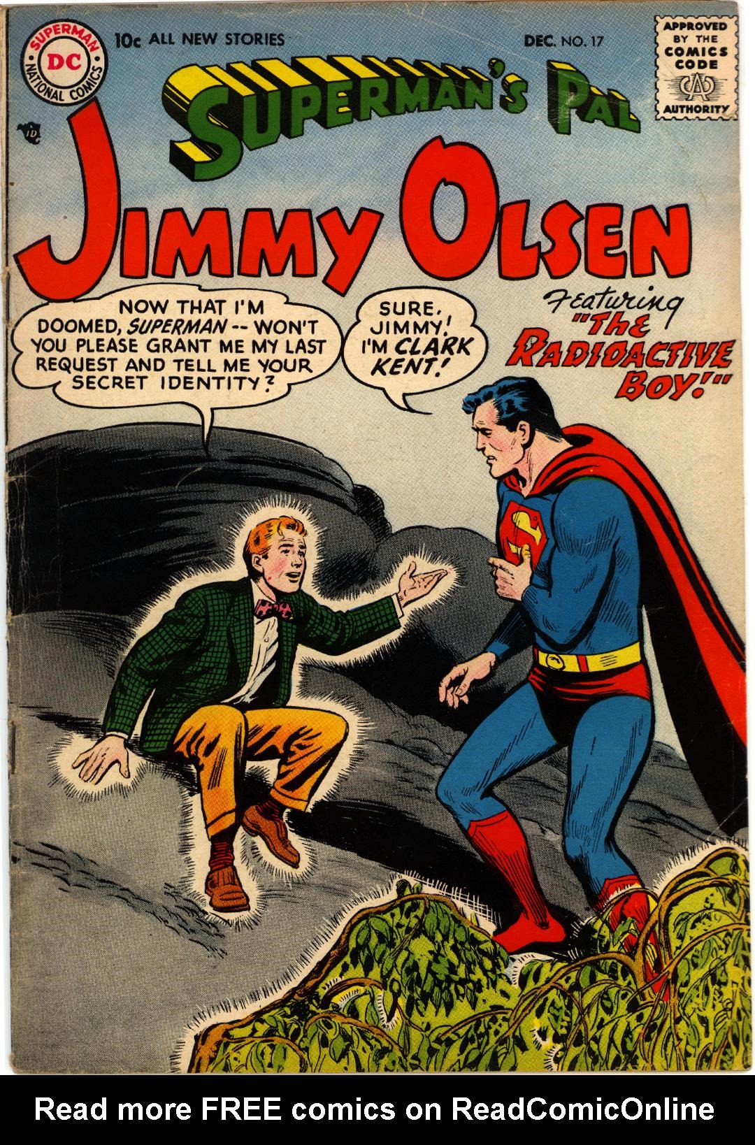 Read online Superman's Pal Jimmy Olsen comic -  Issue #17 - 1