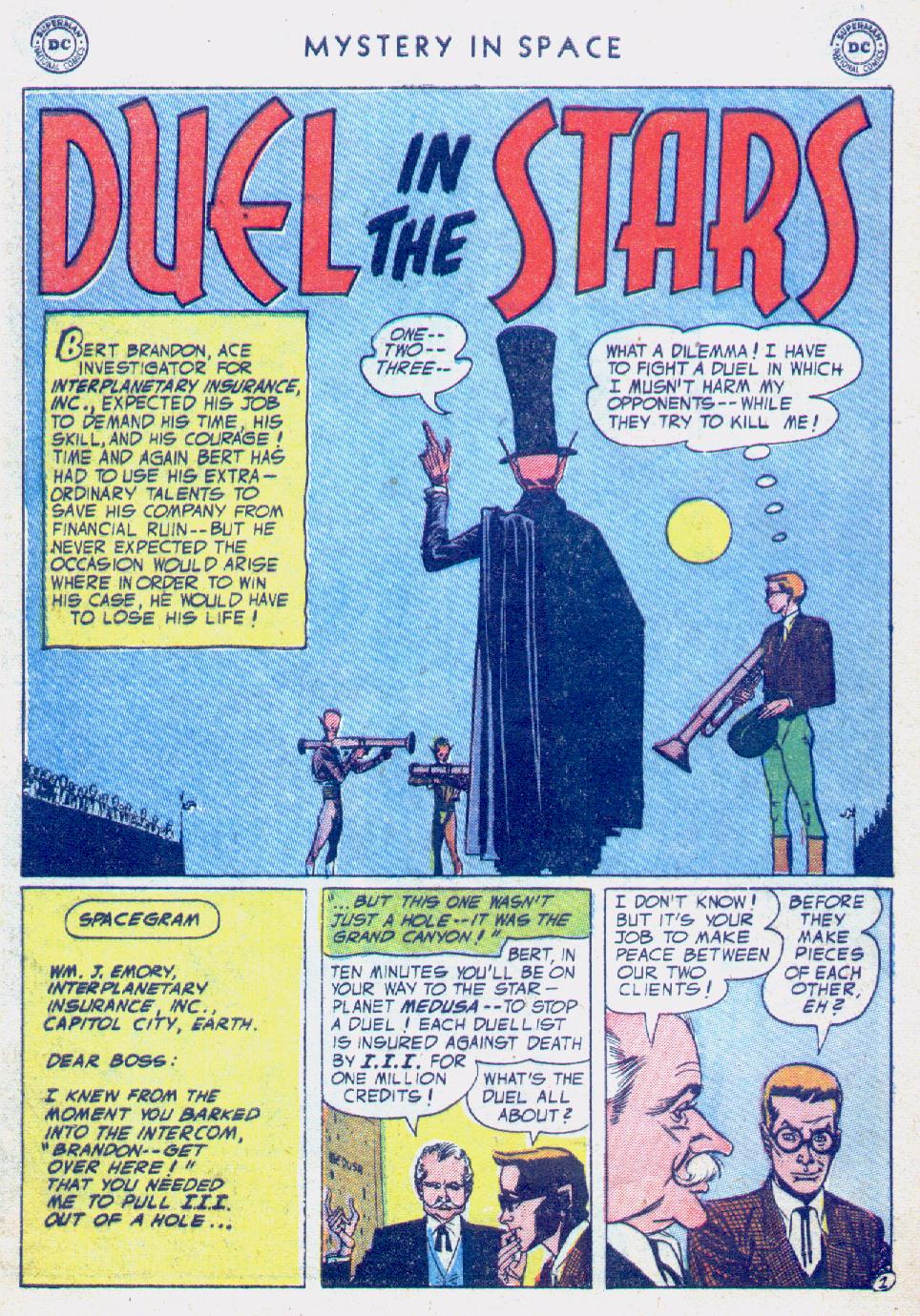 Read online Mystery in Space (1951) comic -  Issue #24 - 28
