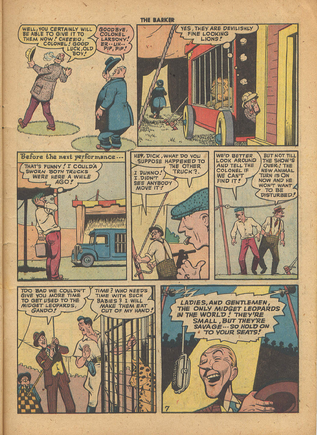 Read online Barker comic -  Issue #7 - 9