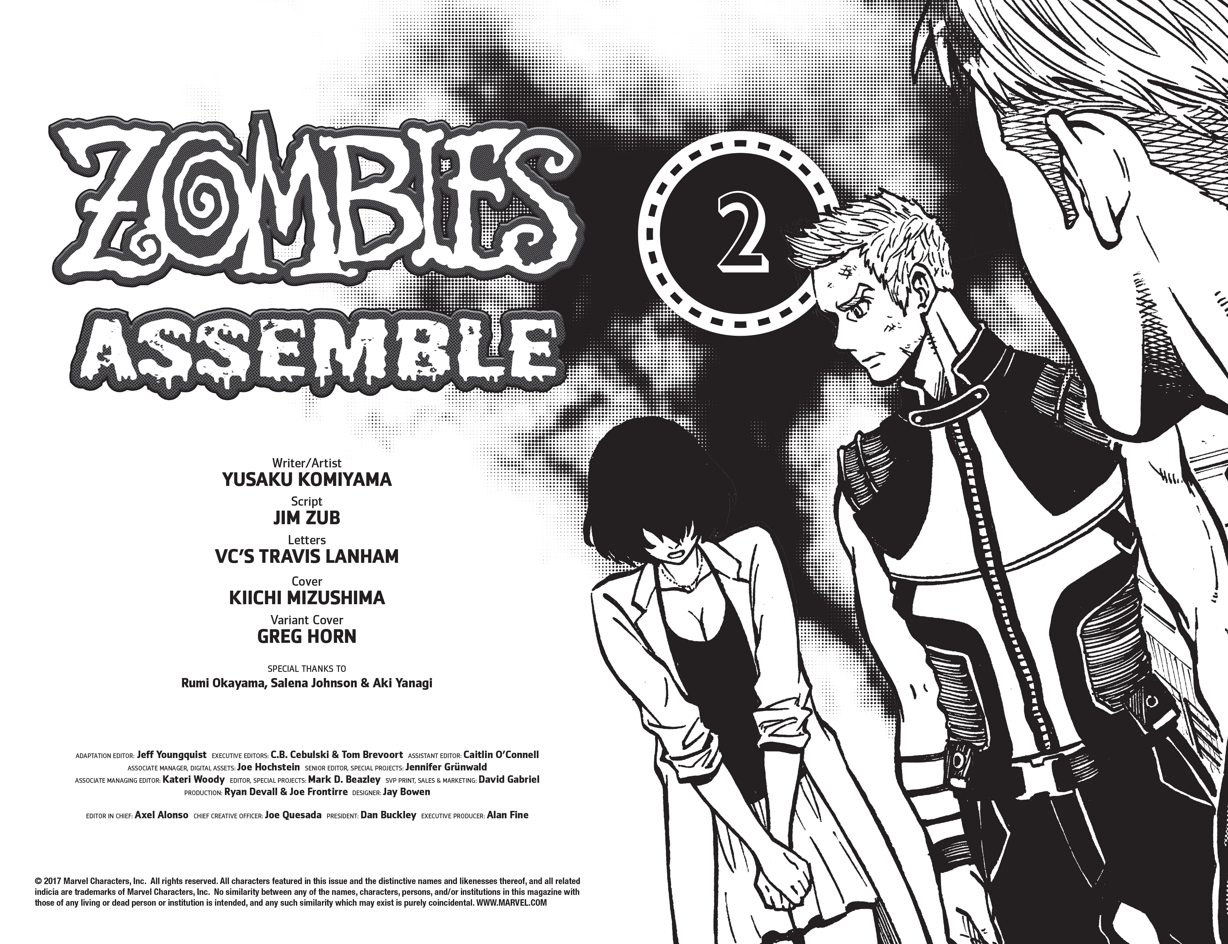 Read online Zombies Assemble comic -  Issue #2 - 4