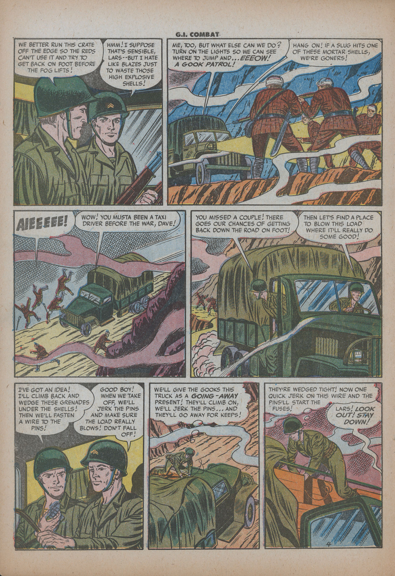 Read online G.I. Combat (1952) comic -  Issue #10 - 31