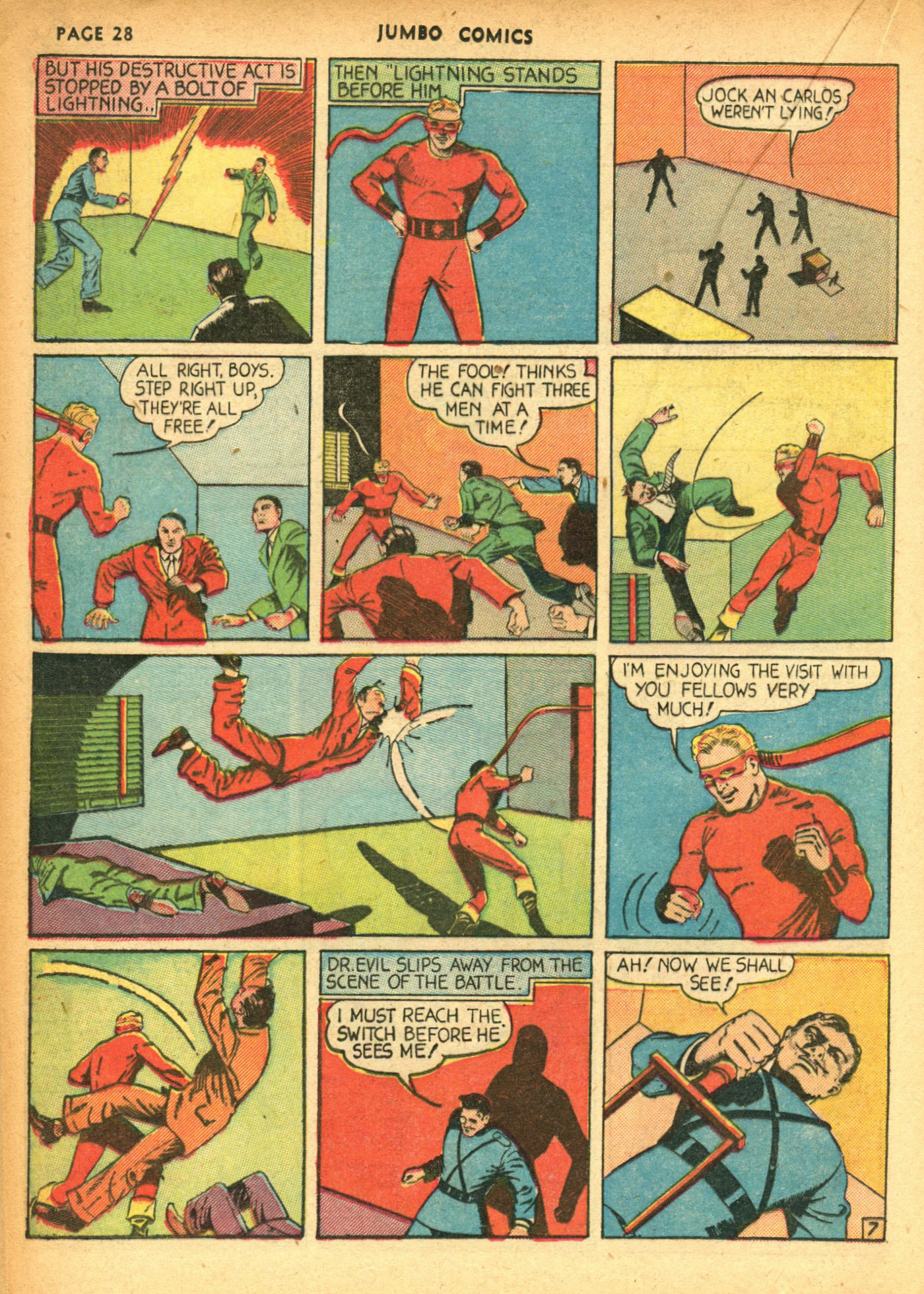 Read online Jumbo Comics comic -  Issue #15y - 30